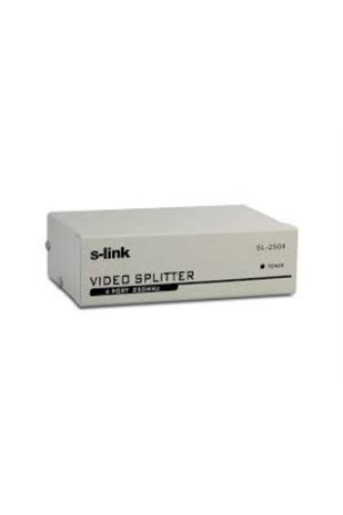 Genel Markalar S-link SL-2504 4 VGA 250Mhz Monitör Splitter