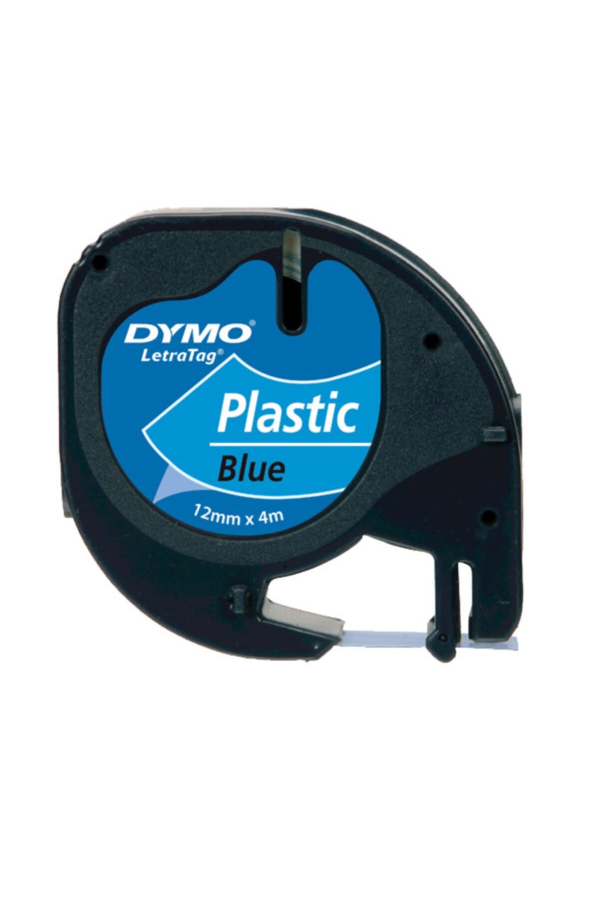 Dymo S0721650 Mavi Letratag Plastik Şerit (12MM X 4MT)