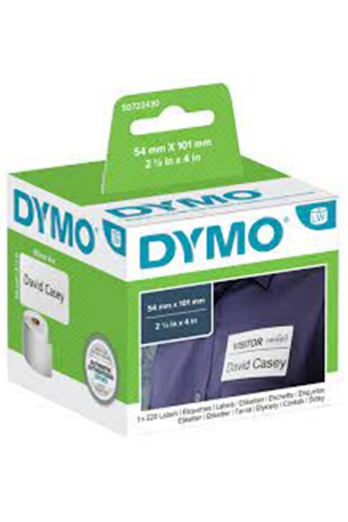 Dymo S0722430 Lw Sevkiyat Etiketi, 220 Etiket-paket, 101x 54mm (99014)