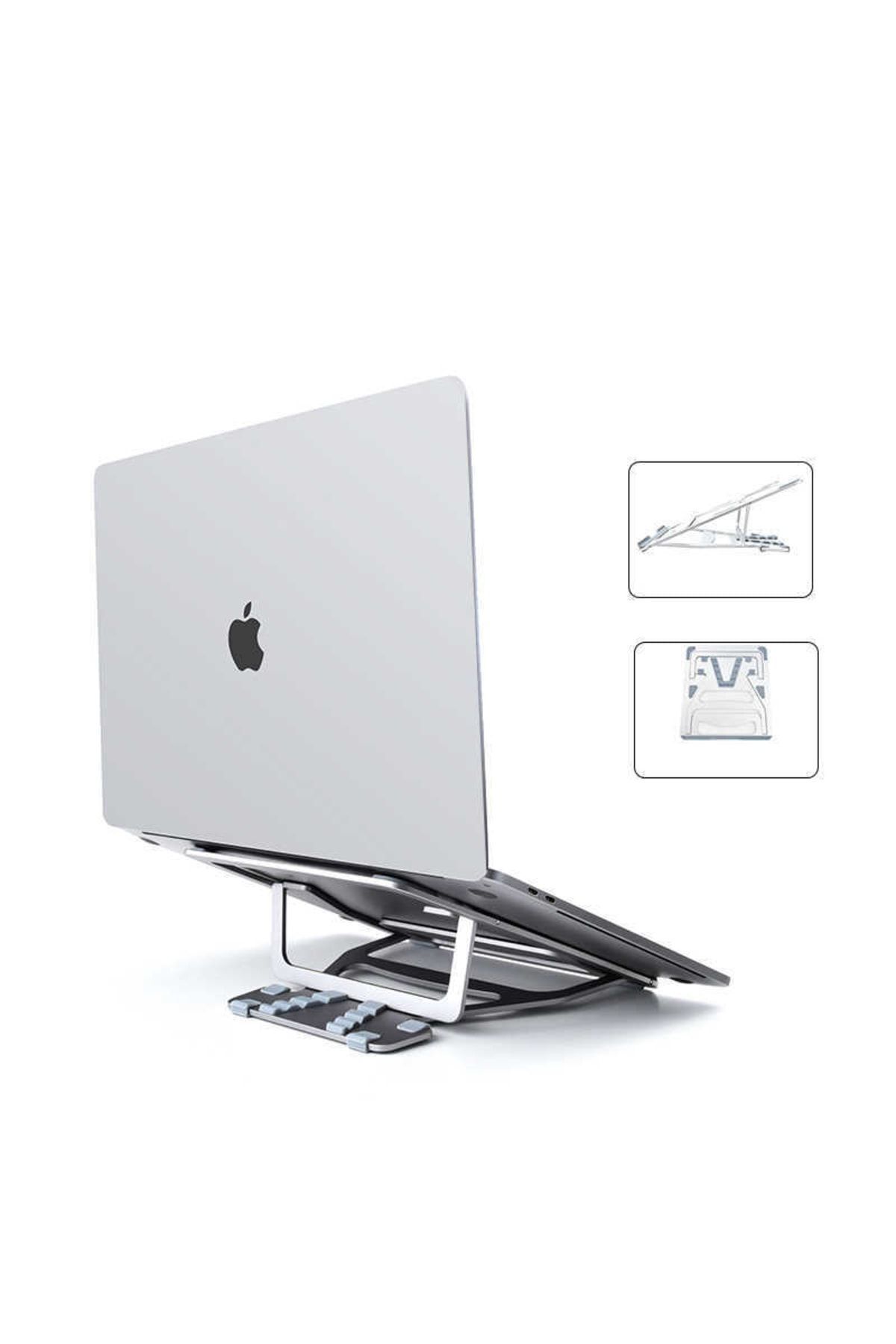 Wiwu S100 Laptop Standı 5 Kademeli Katlanabilir Macbook Stand Alüminyum Alaşım