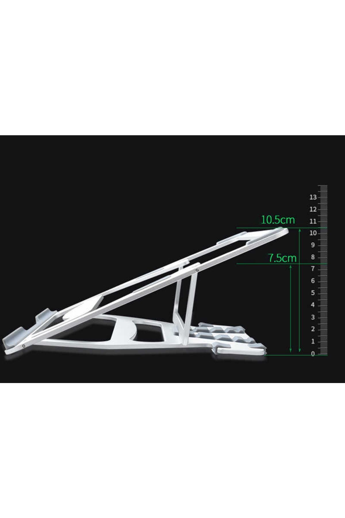 Wiwu S100 Laptop Standı 5 Kademeli Katlanabilir Macbook Stand Alüminyum Alaşım