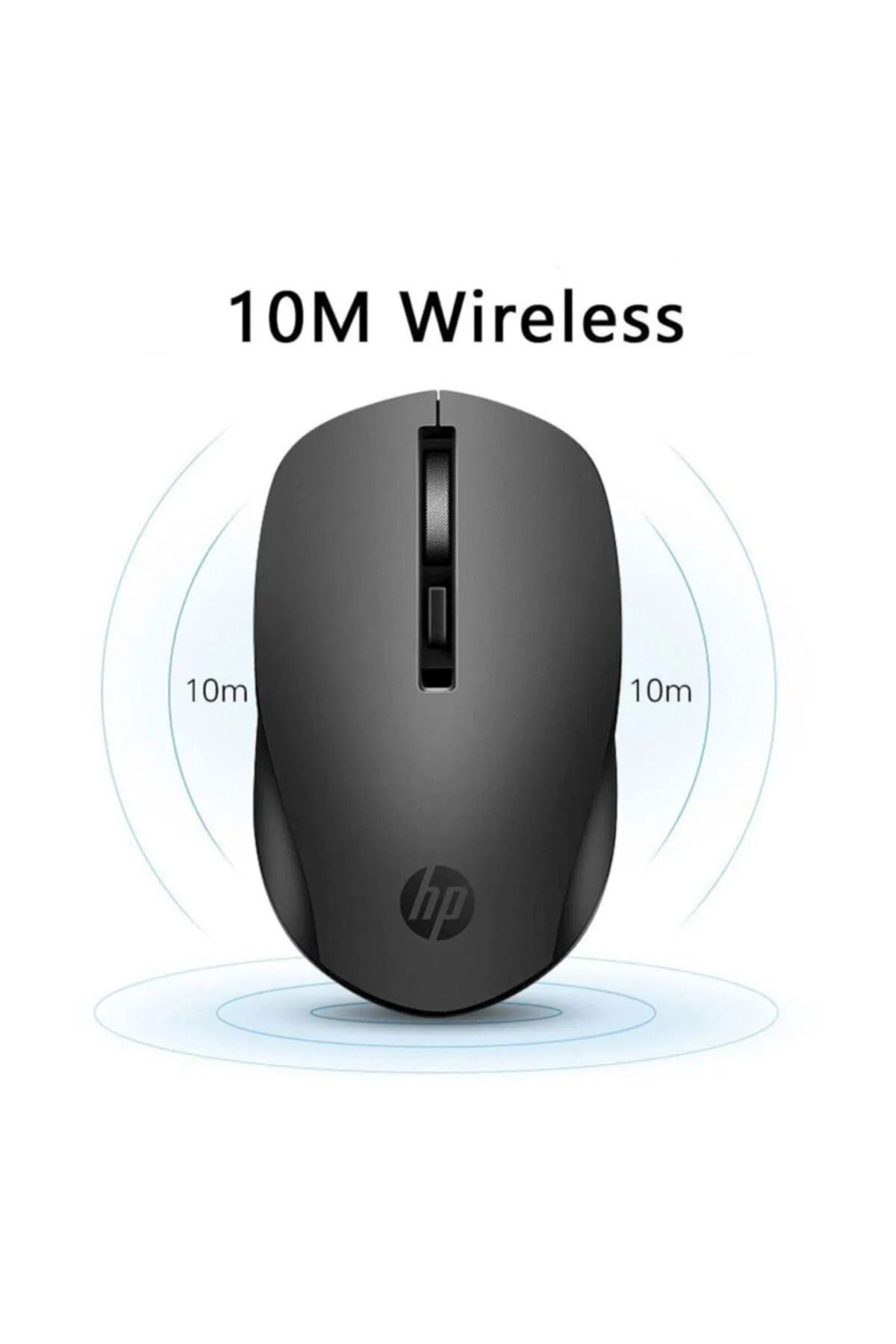 HP S1000 Plus Kablosuz Sessiz Siyah Mouse