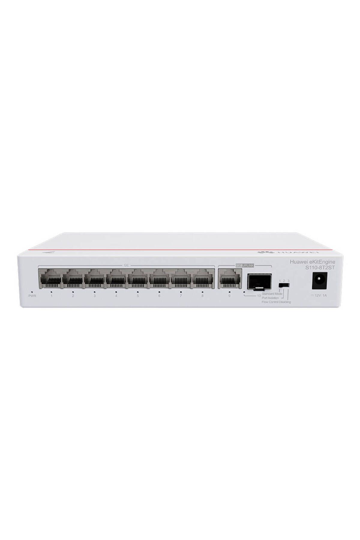 Huawei S110-8T2ST,S110-8T2ST,S110-8T2ST (8*10/100/1000BASE-T ports, 1*GE SFP port, 1*10/100/1000BASE-T port