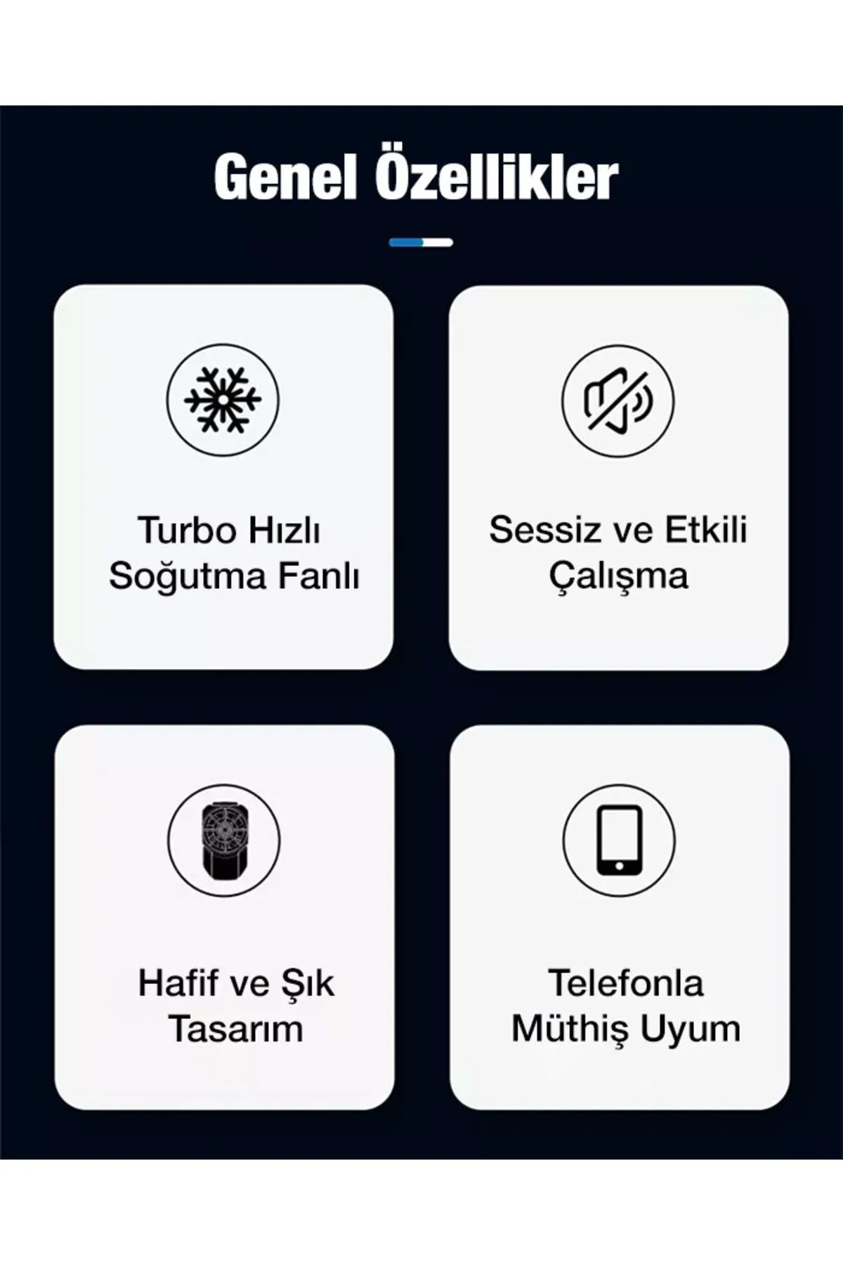 TeknoExpress S12 Pro Poco X3 Nfc Uyumlu Telefon Soğutucu Radyatör Hızlı Sessiz Soğutucu Fan