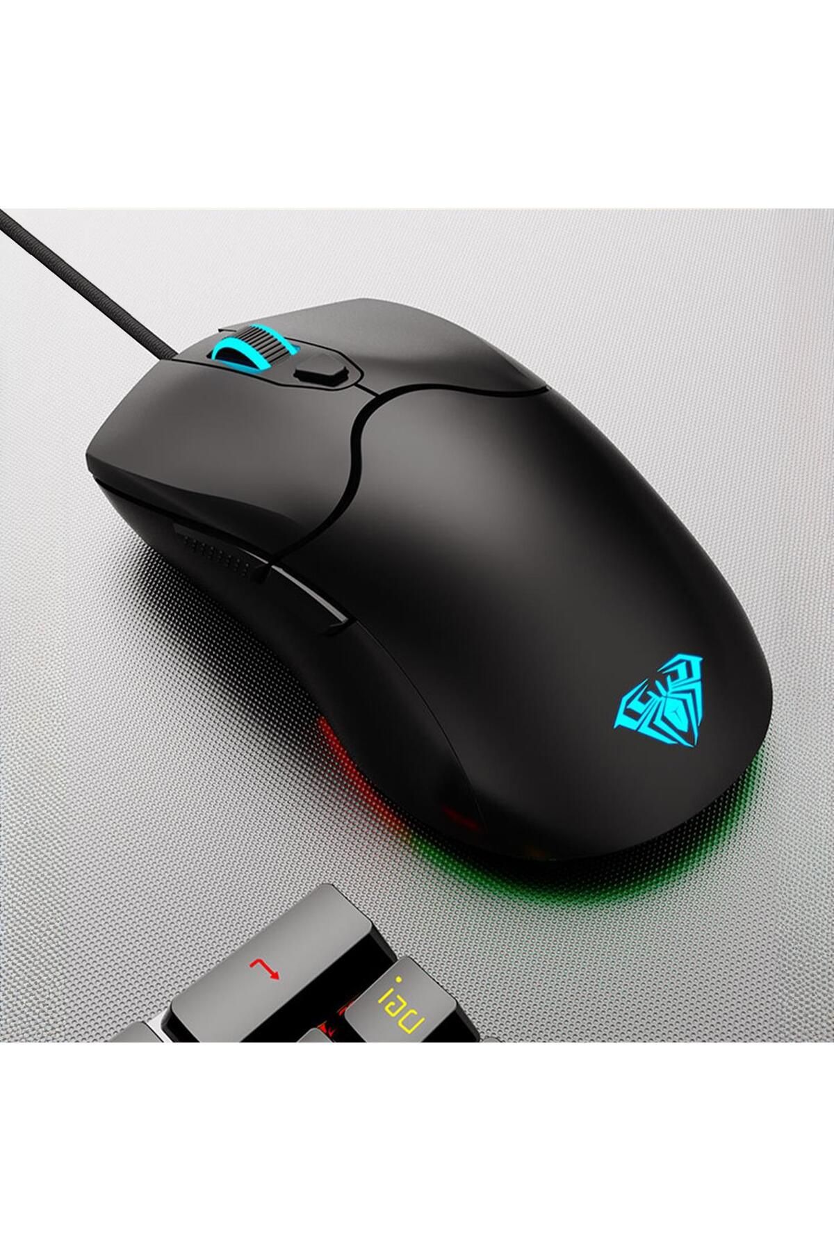 Aula S13 3600 Dpı Rgb Optik Oyuncu Gaming Mouse