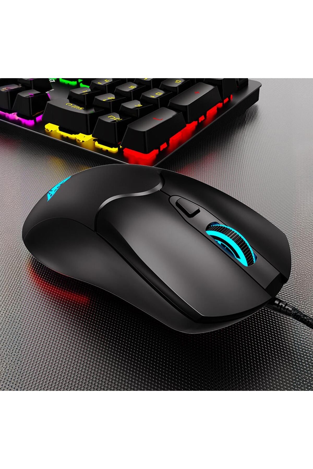 Aula S13 3600 Dpı Rgb Optik Oyuncu Gaming Mouse