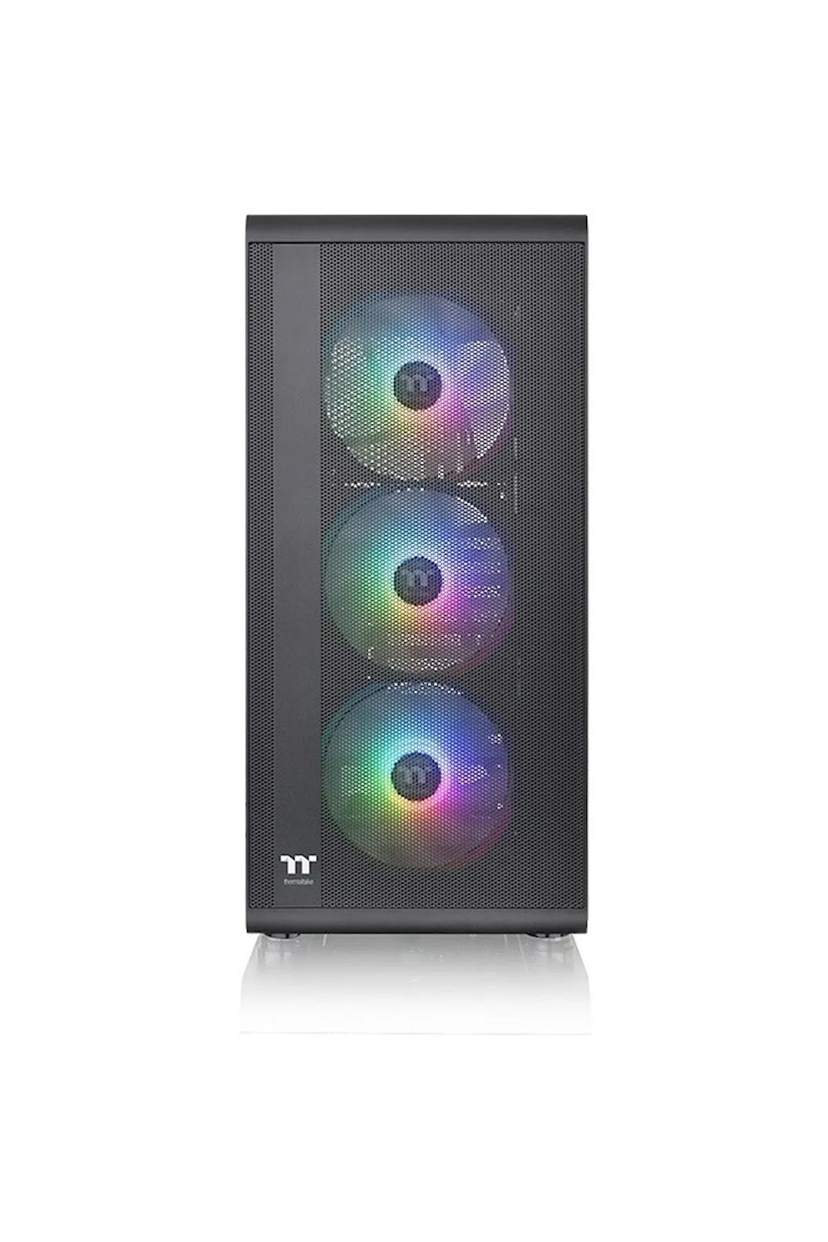 Thermaltake S200 Tg 550W 80+ Argb 3X120Mm Fan Mesh Ön Panel, Tempered Glass Pencereli Oyuncu Boş Bilgisayar Kasa