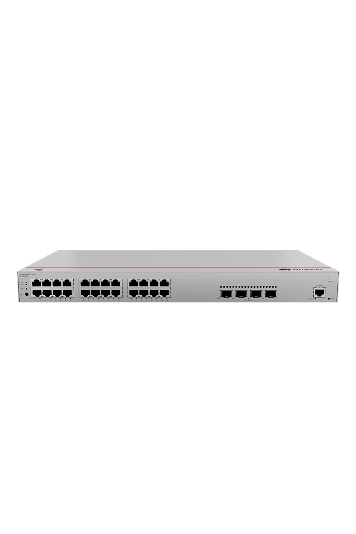 Huawei S220-24P4X,S220-24P4X,S220-24P4X 24*10/100/1000BASE-T ports(400W PoE+), 4*10GE SFP