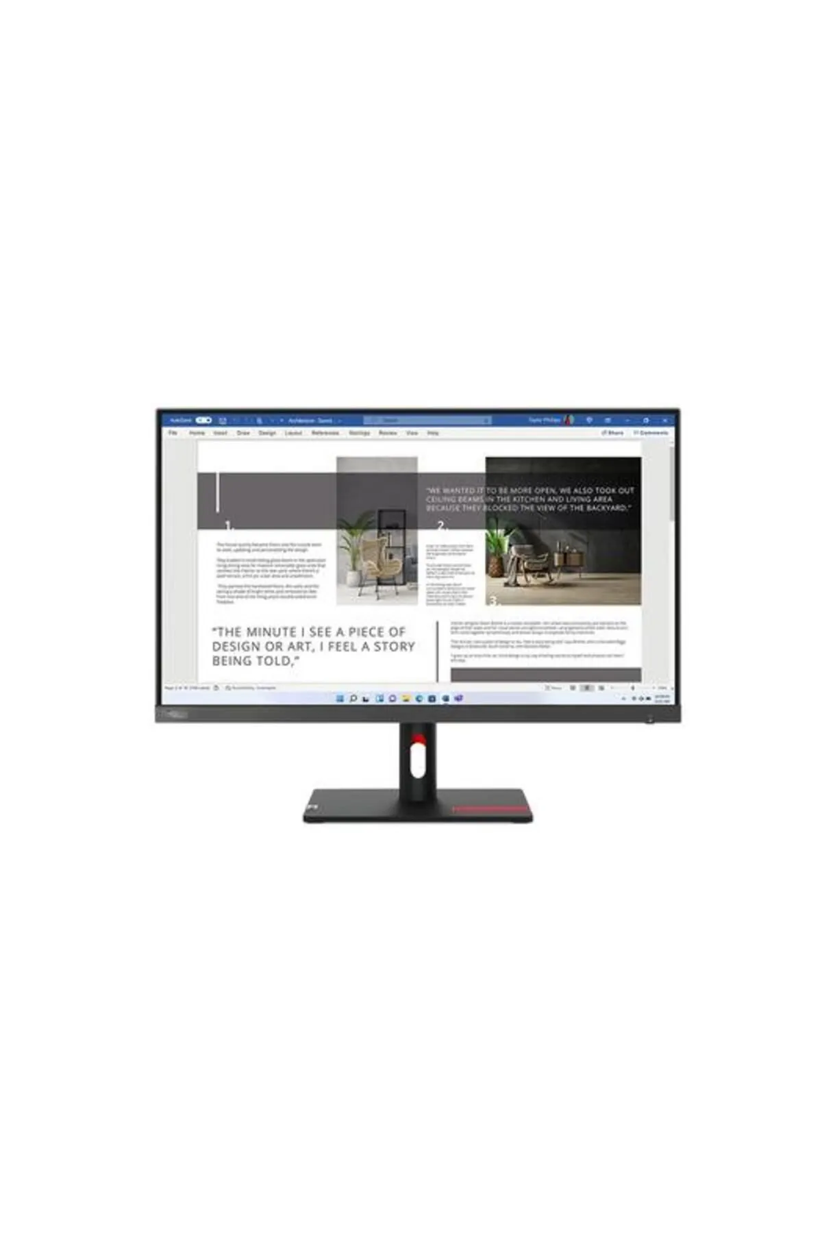 Lenovo S27i-30 27inch Monitor-HDMI