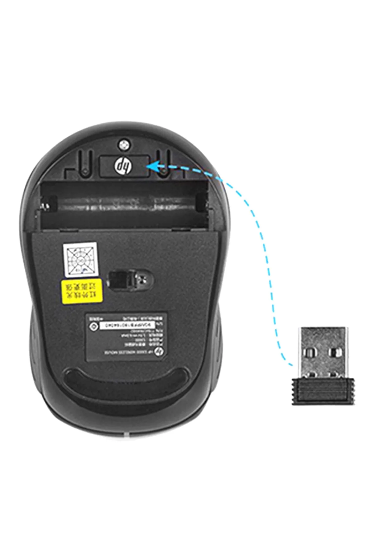 HP S3000 Wireless Kablosuz Mouse 2000Dpi