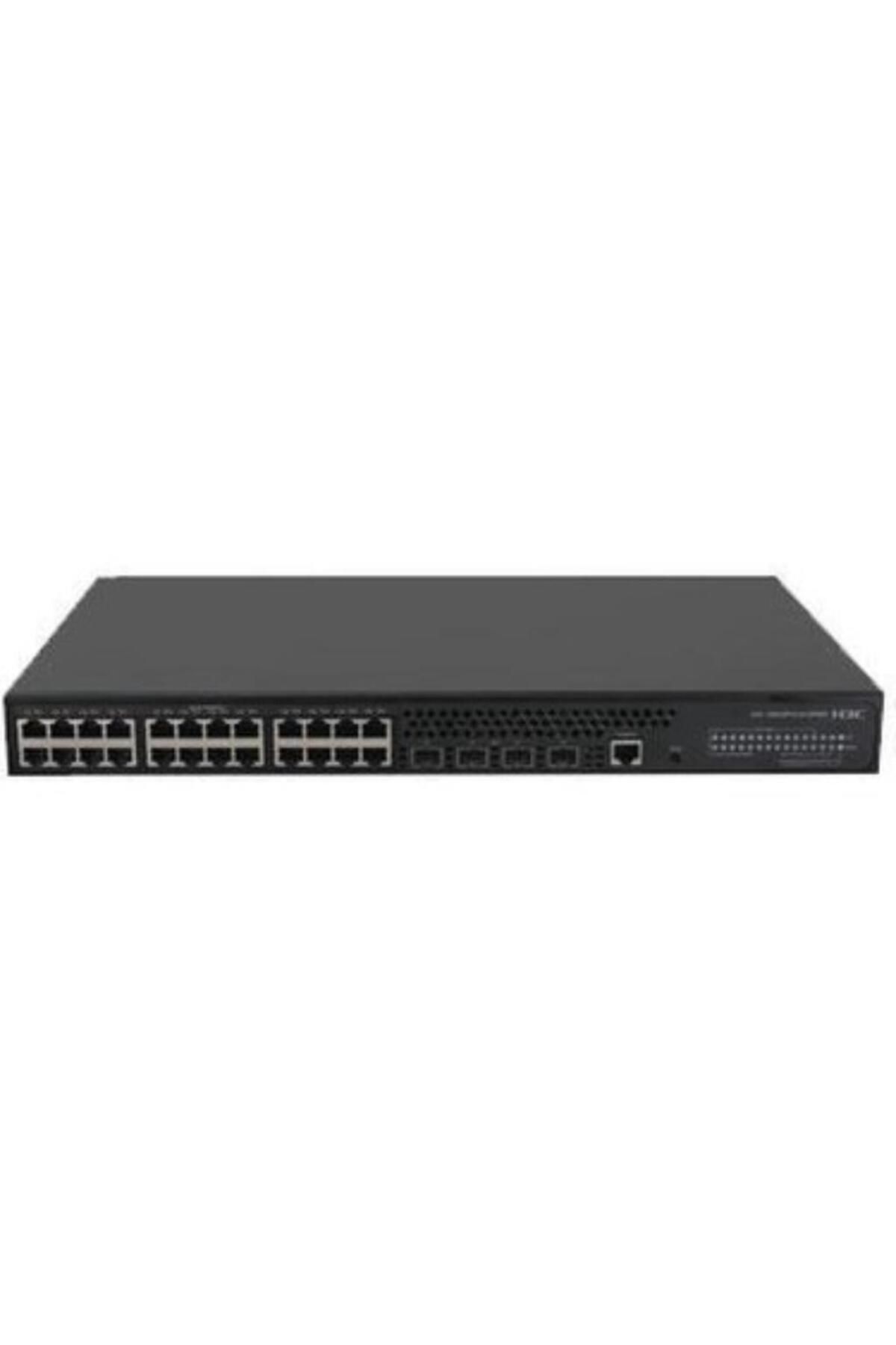 H3C S5024pv3-eı-hp 24 Port 10/100/1000 4xsfp Poe+ (370w) Yön.switch (9801a1qh)