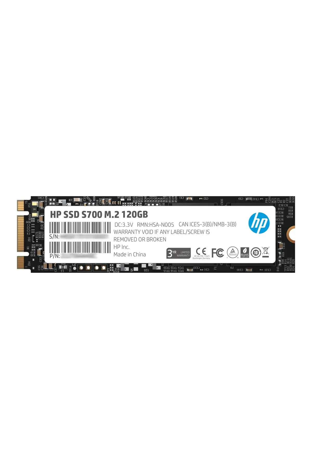 HP S700 120GB M.2 2280 SATA Dahili SSD Disk