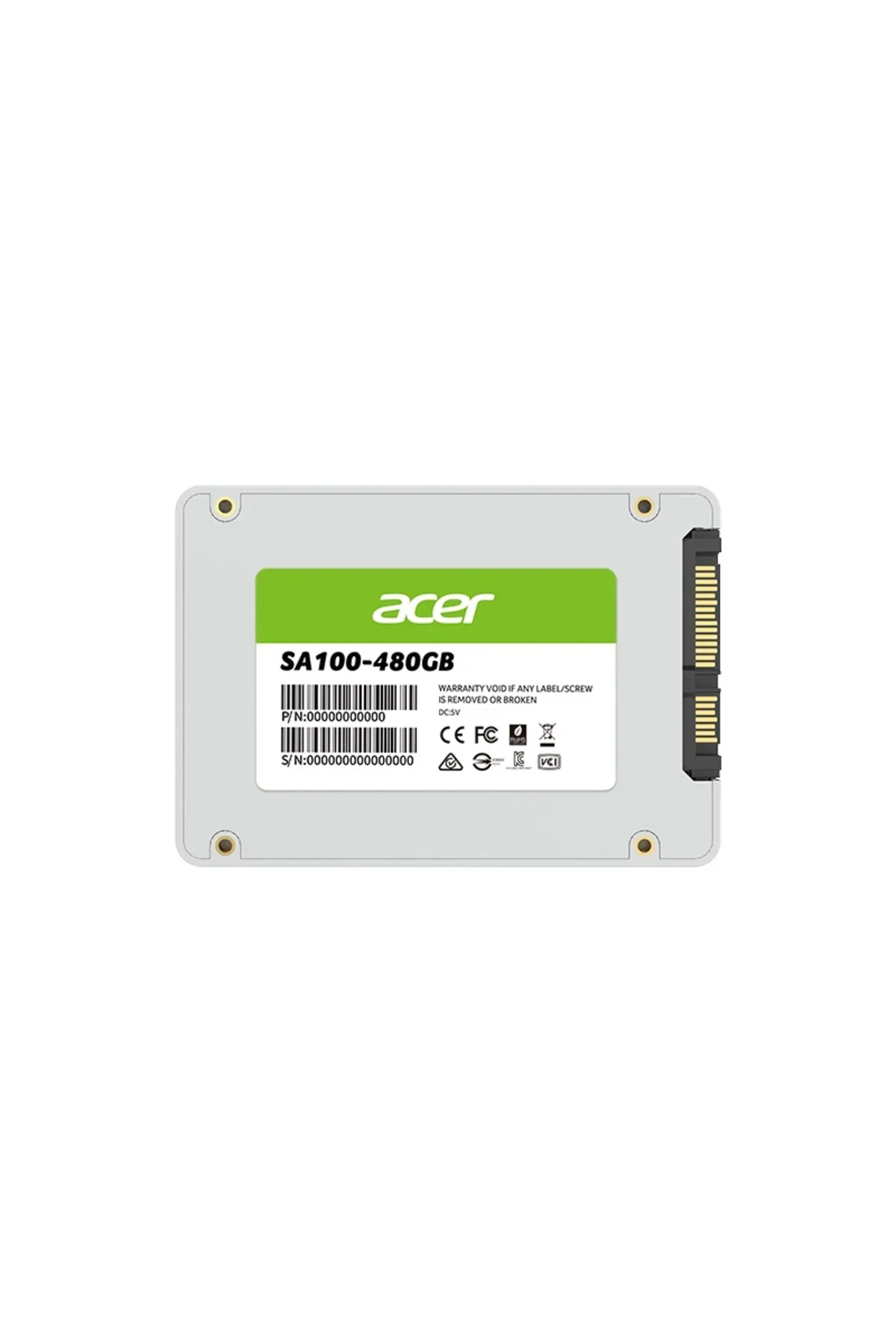 Acer SA100-480GB SATA 3.0 2.5" 480 GB SSD