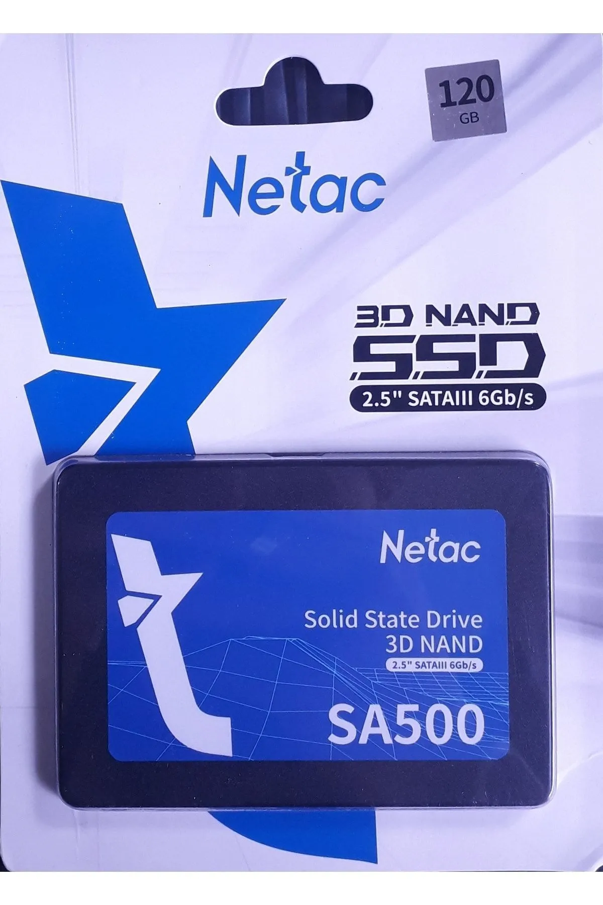 Netac Sa500 Ssd 120gb 500/400 Mb/s