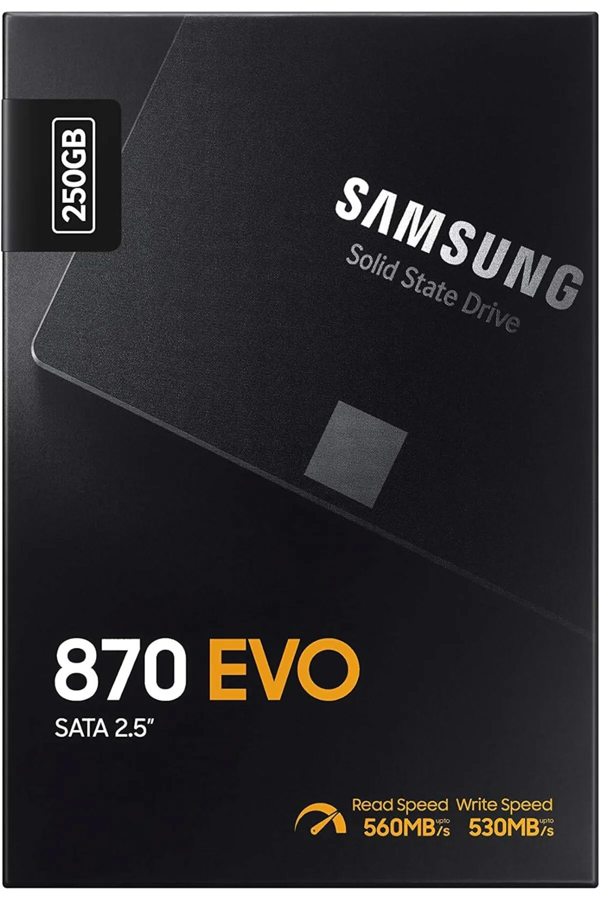 Genel Markalar Samsung 870 Evo Sata Iıı 2.5", 250 Gb Ssd, 560 Mb/sn Okuma, 530 Mb/sn Yazma , Mz-77e250bw