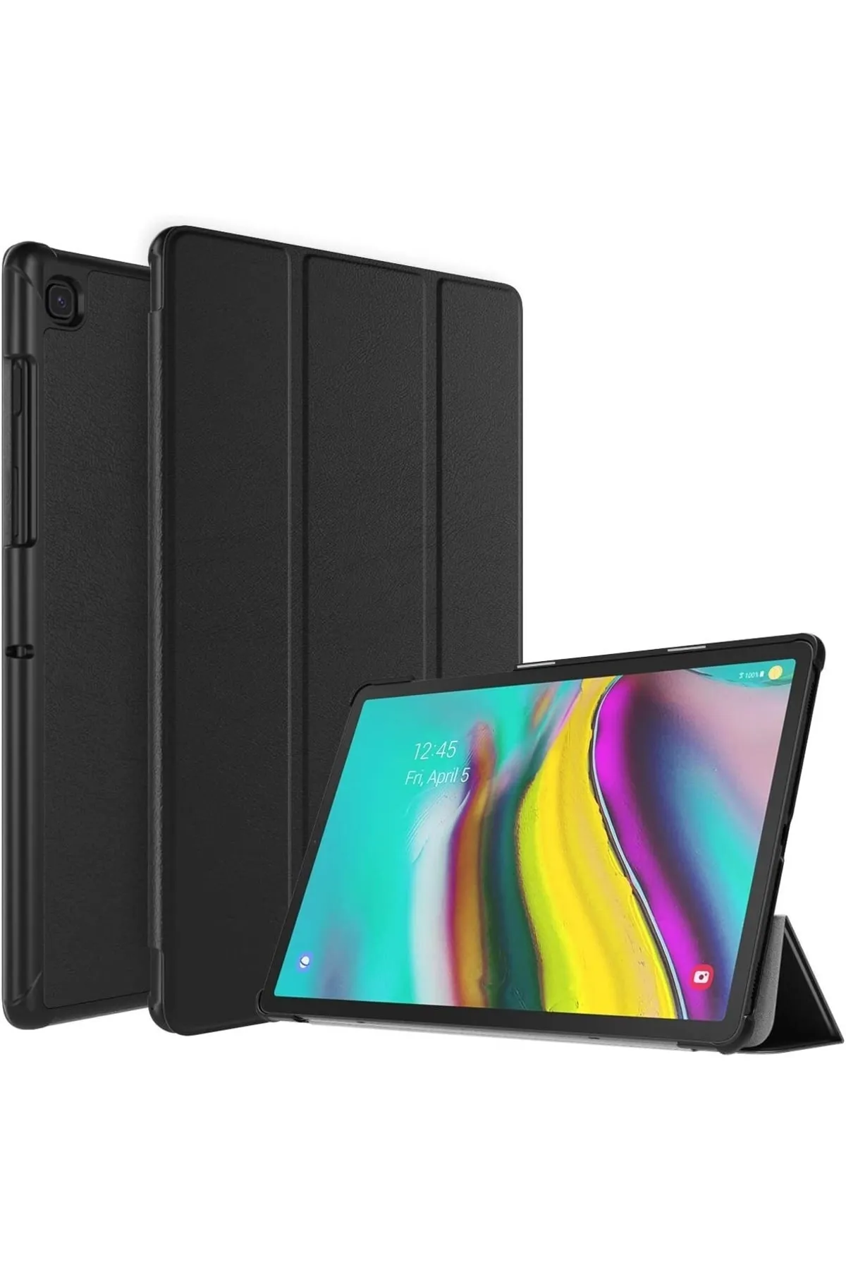 Duxweel Samsung Galaxy Tab S5e Sm-t727 T720 T725 10.5" Standlı Mıknatıslı Ultra Ince Deri Kılıf