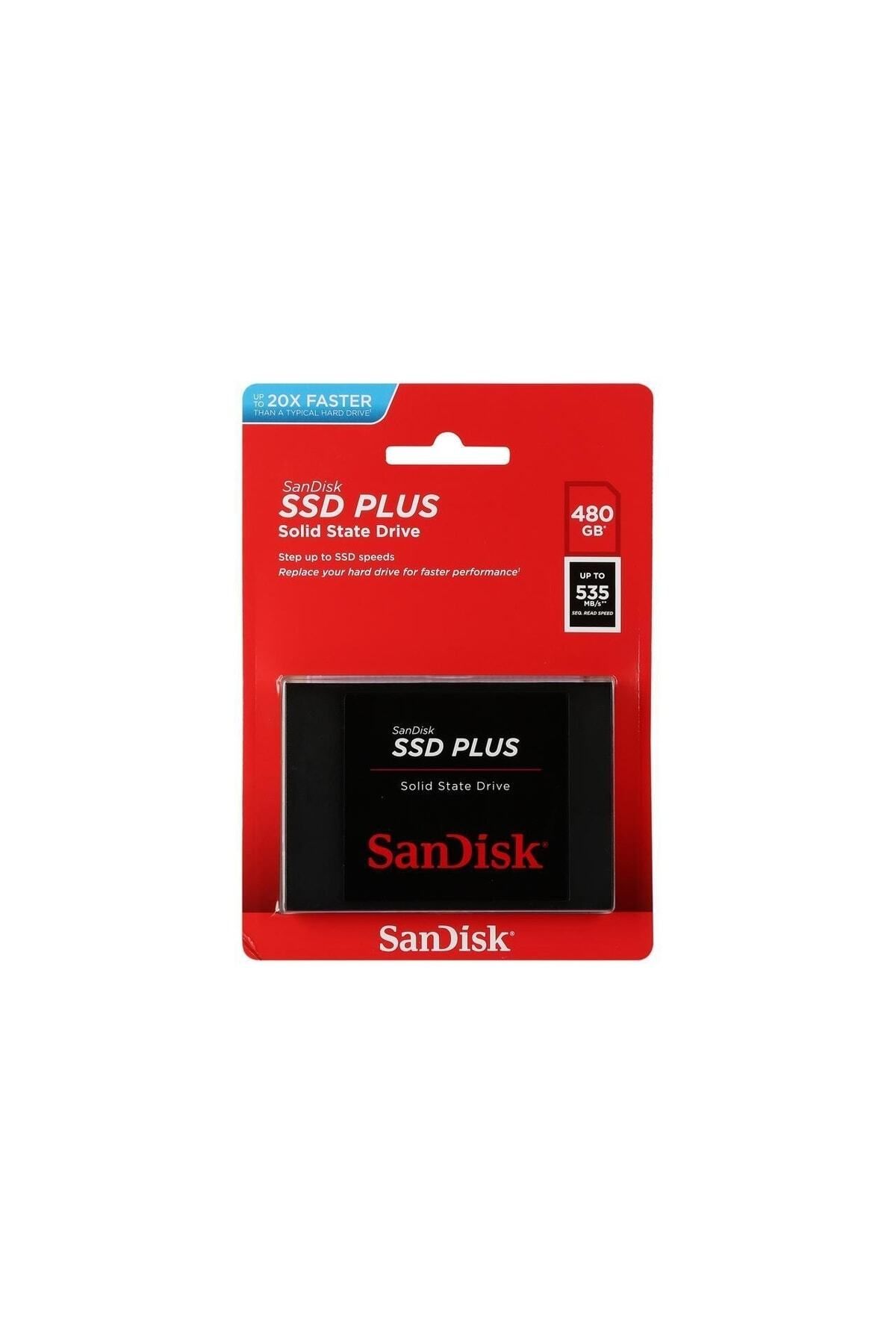 Sandisk SANDİSK SSD PLUS 480GB-2.5'' SATA SSD