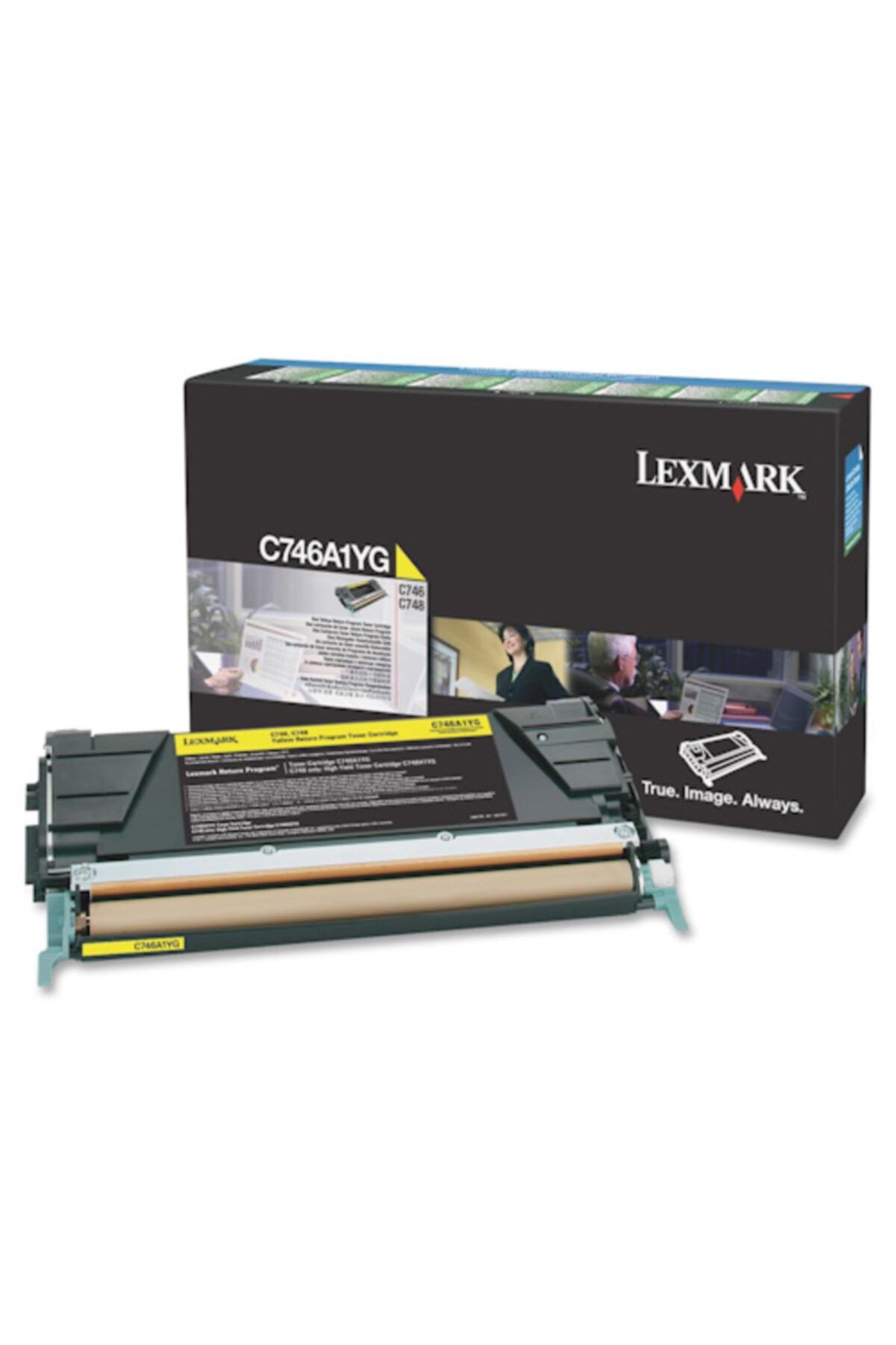 Lexmark Sarı Toner C746 C746a1yg