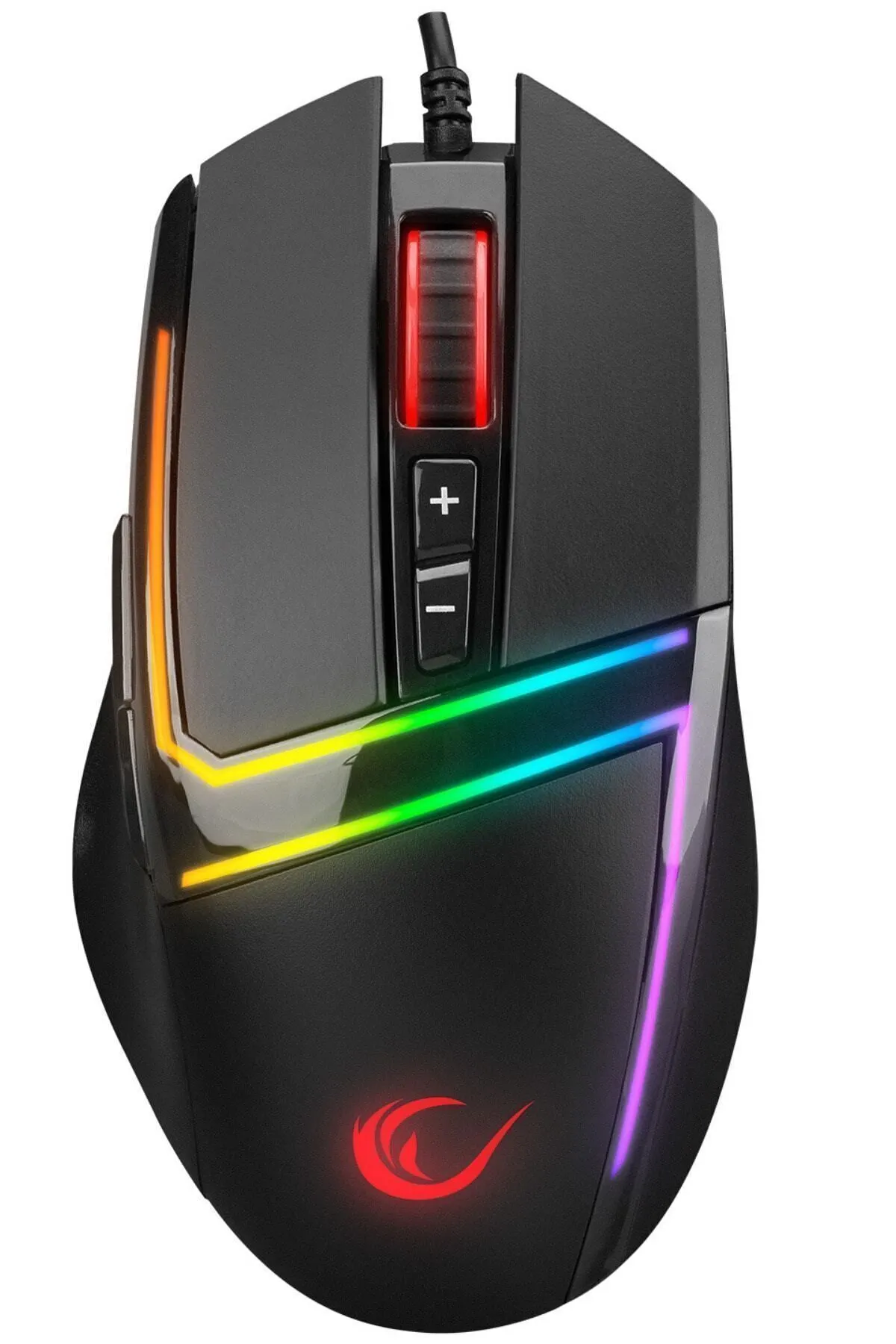 starnewstore sblx 10000 Dpi Gaming Mouse Oyuncu Mouse Rgb Mouse Makrolu Mouse Örgü Kablo E-SPOR Mouse shpwax 98