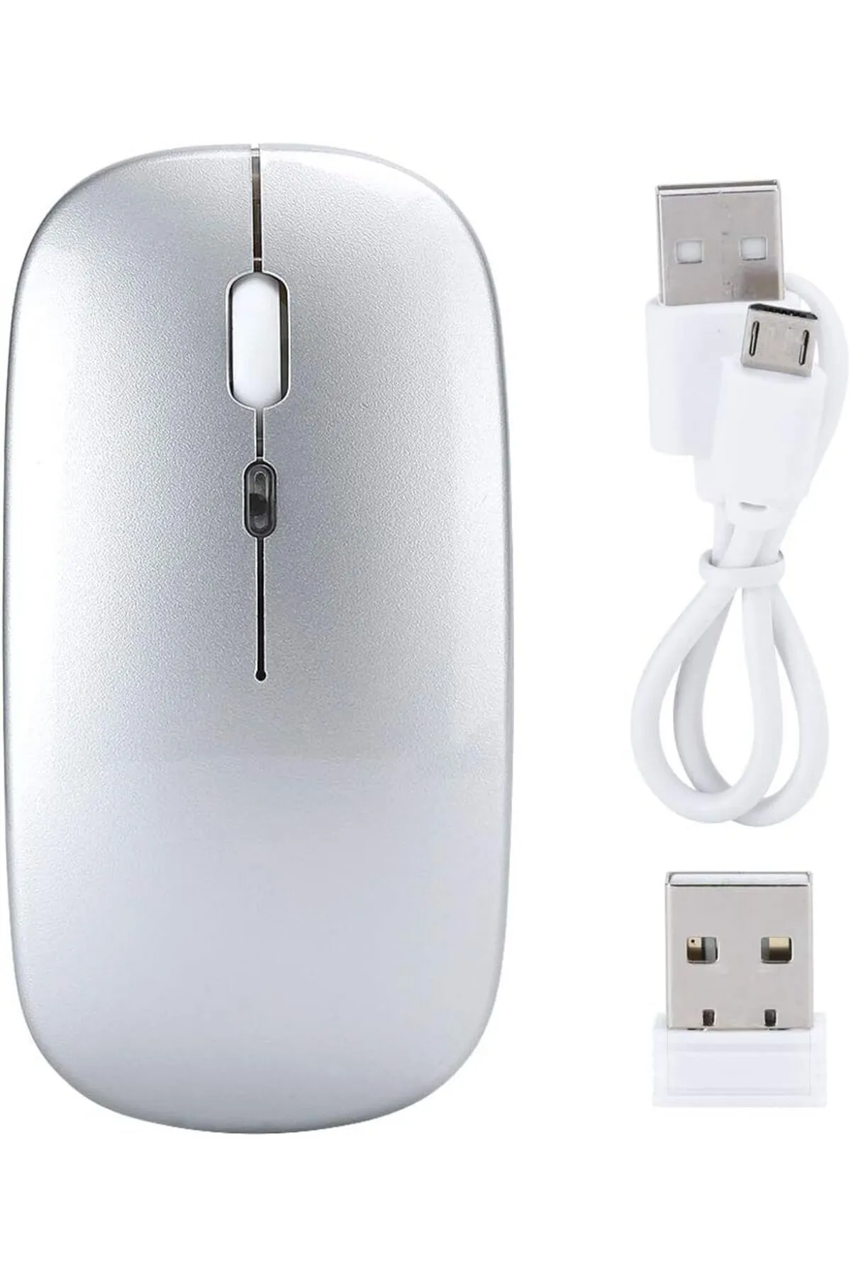 starnewstore sblx Fare Wireless Mouse 4 Tuşlu Renk Sessiz Şarj Edilebilir Dpı Kontrol shpwax 986377