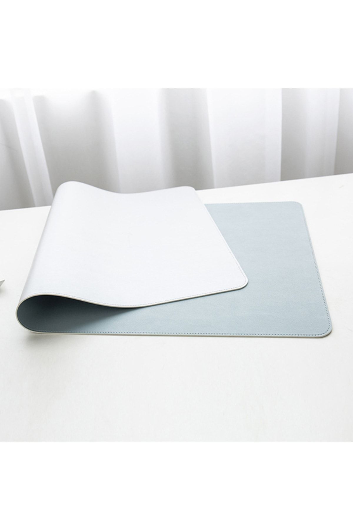 starnewstore sblx Geçirmez Deri Mouse Pad 80*40 Cm Turkuaz shpwax 986377