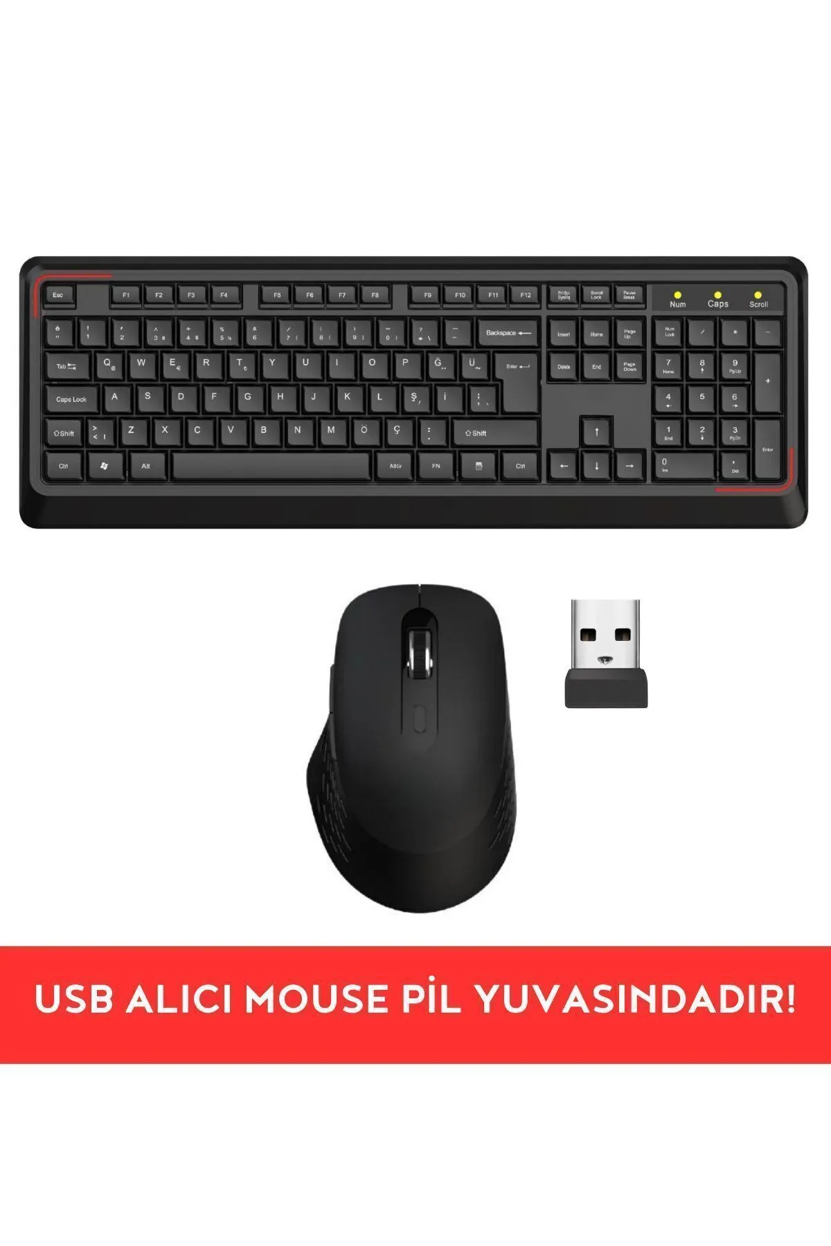 starnewstore sblx Klavye Mouse Seti Türkçe Q Klavye shpwax 986377