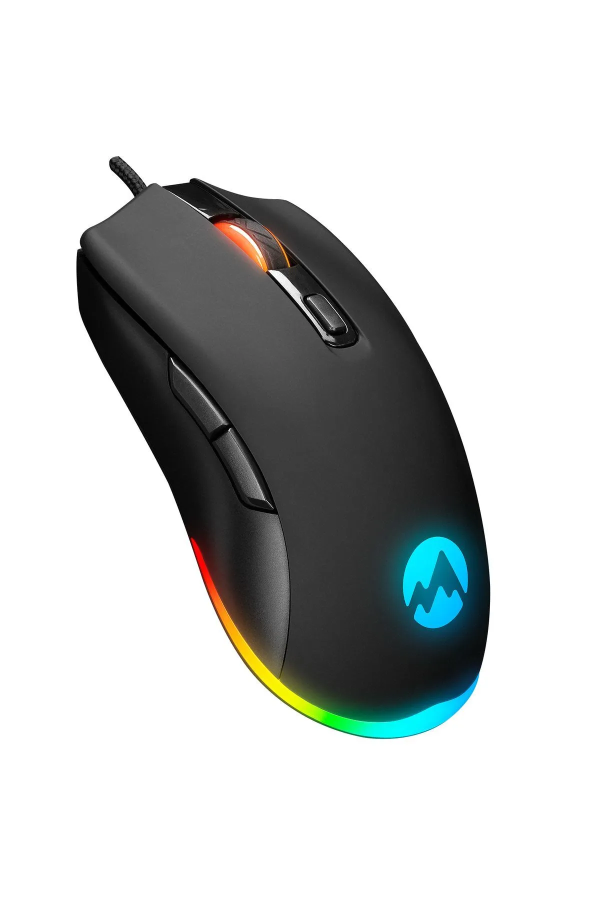 starnewstore sblx LUMOS Siyah 6400dpi RGB Ledli Makrolu Gaming Oyuncu Mouse shpwax 986377