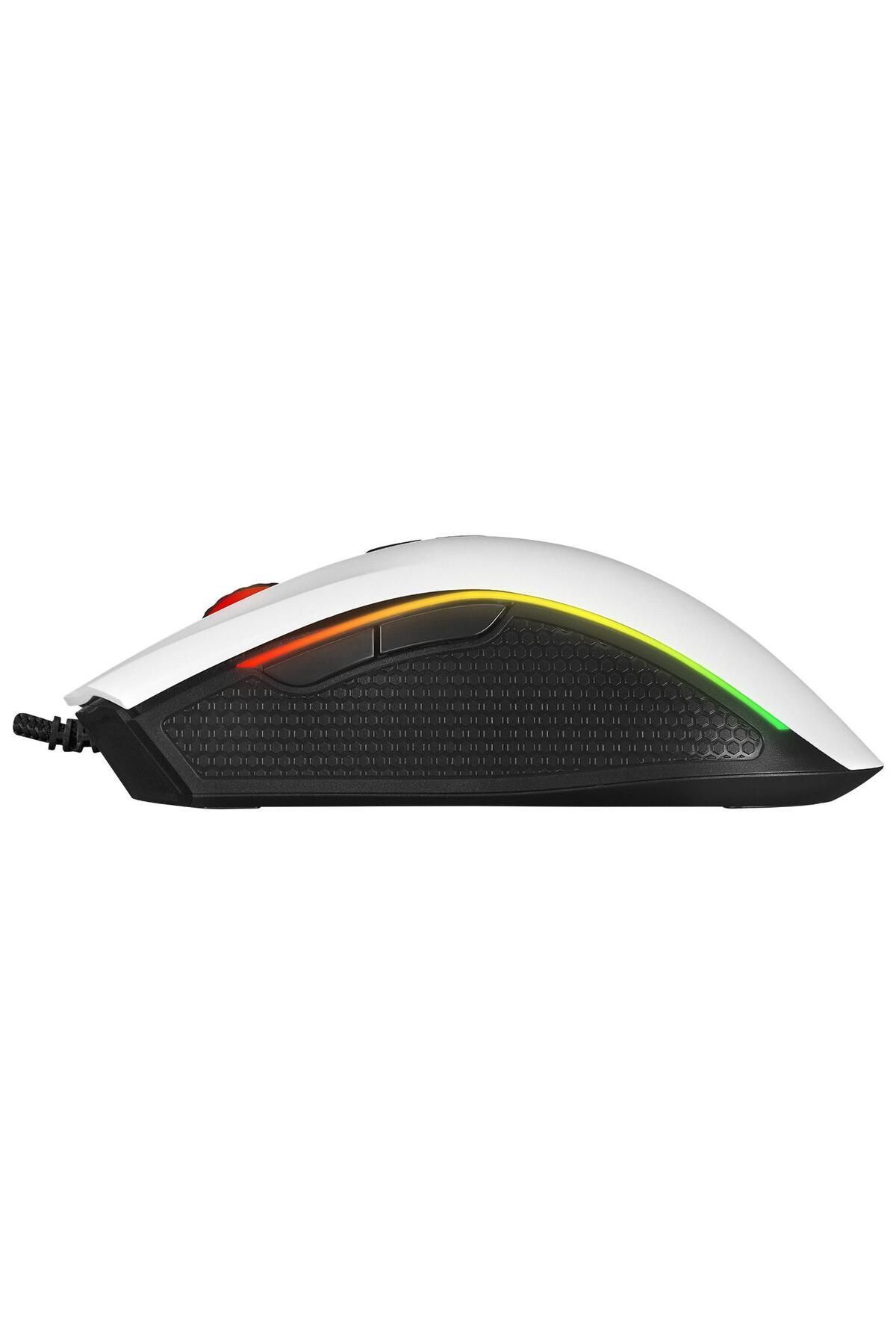 starnewstore sblx Makrolu Beyaz 6400dpi Rgb Ledli Gaming Oyuncu Mouse Modern Tasarım 826334 shpwax 986377