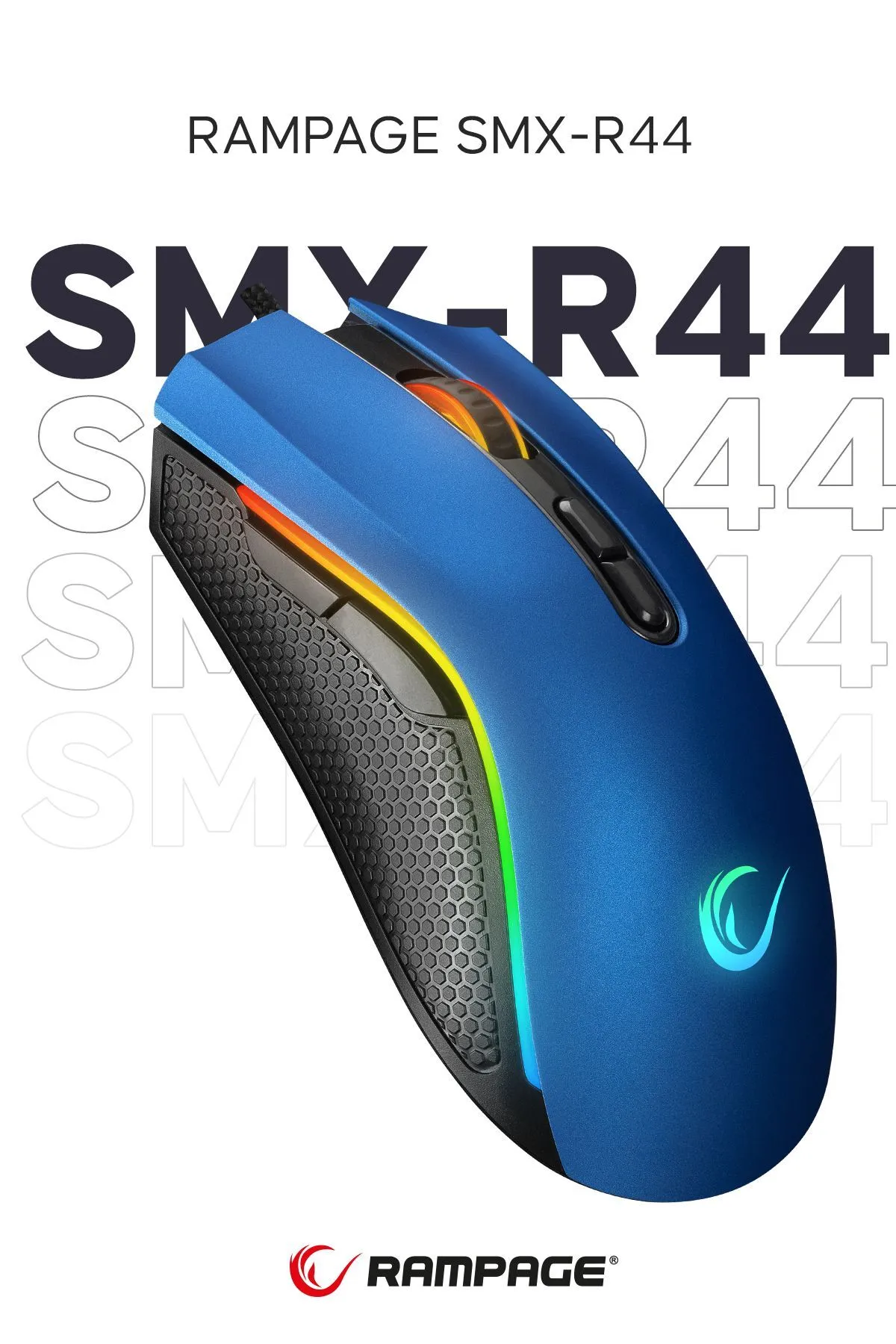 starnewstore sblx Makrolu Mavi 6400dpi Rgb Ledli Gaming Oyuncu Mouse shpwax 986377