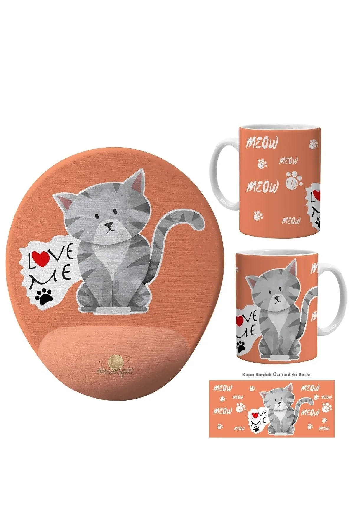 starnewstore sblx Me Cat Kupa Bardak Ve Mousepad Seti shpwax 986377