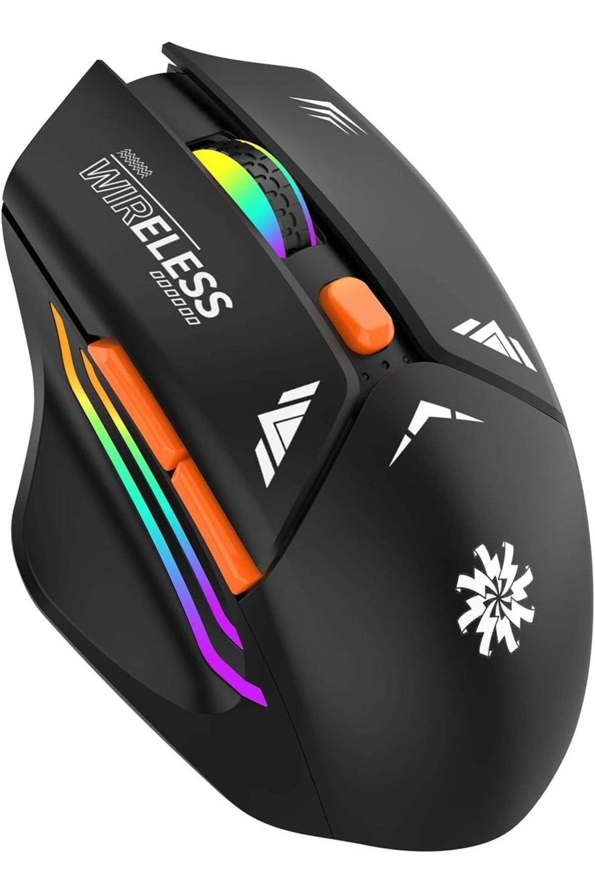 starnewstore sblx RGB Şarjlı Kablosuz 1600DPI Işıklı Kablosuz Mouse Bwm1 shpwax 986377