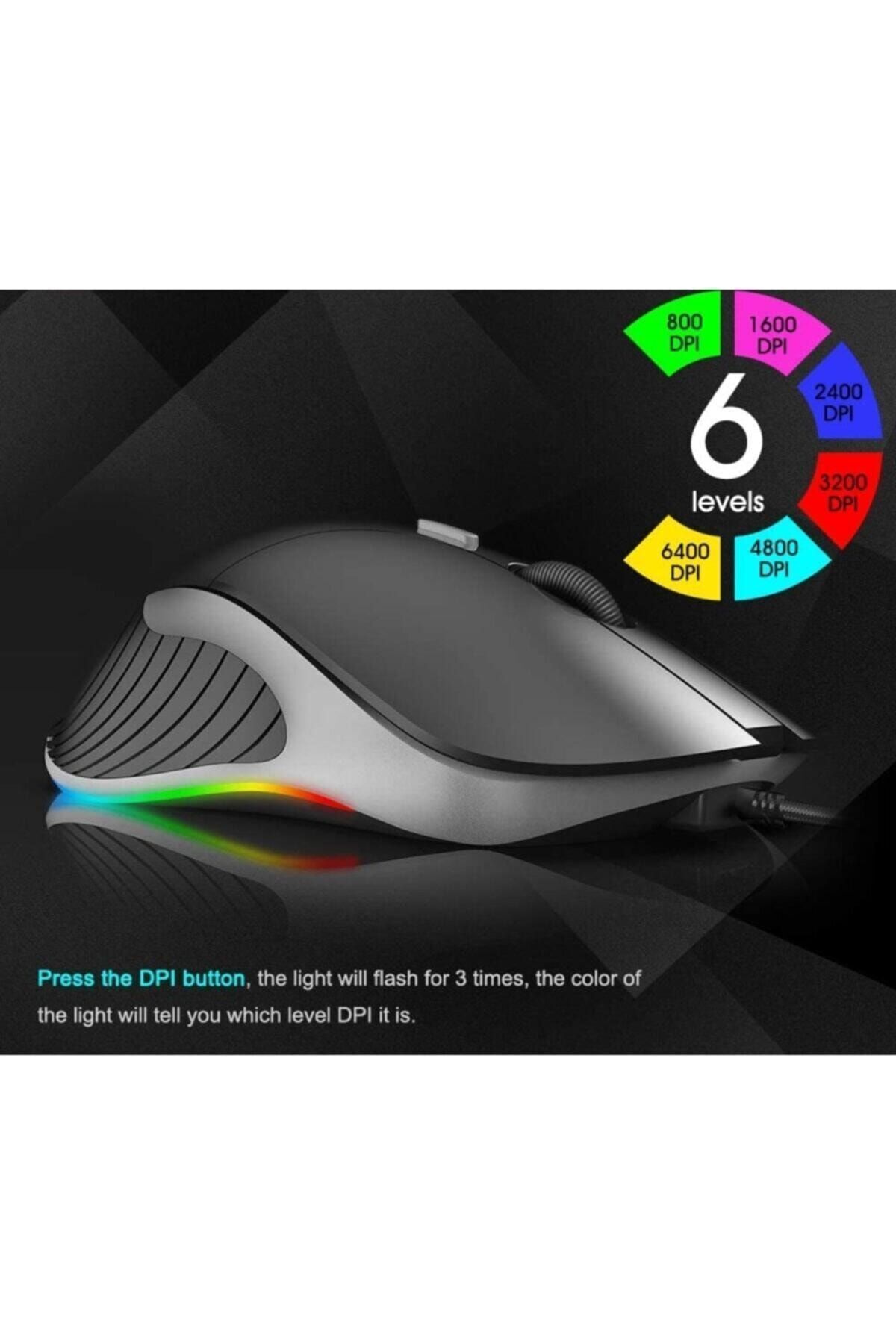 starnewstore sblx Rgb E-sport Oyuncu Mouse shpwax 986377