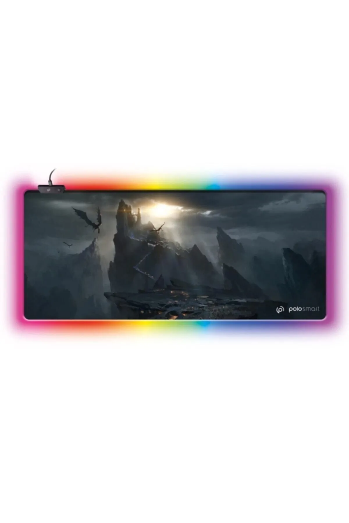 starnewstore sblx Rgb Işıklı Gaming Mouse Pad shpwax 986377