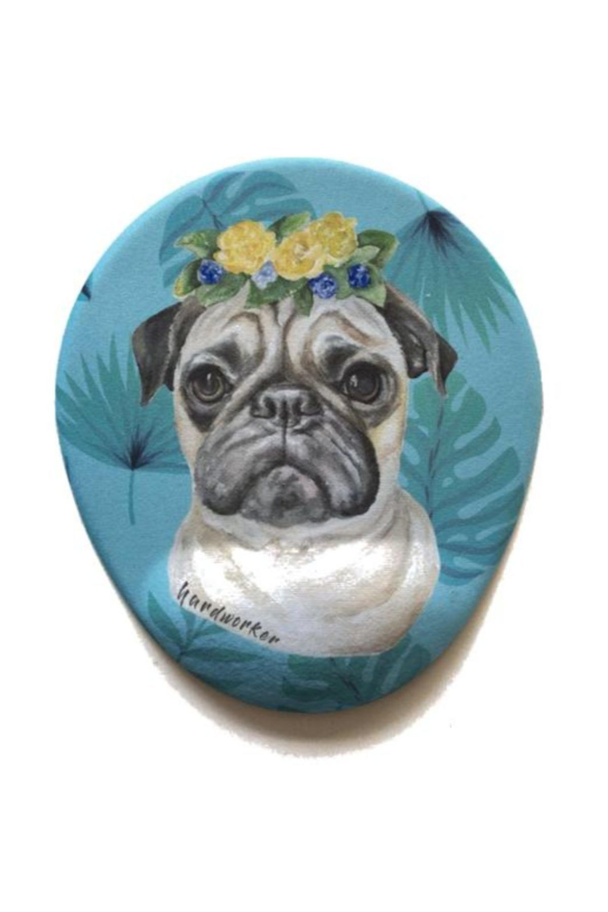 starnewstore sblx The Pug Bilek Destekli Mousepad shpwax 986377