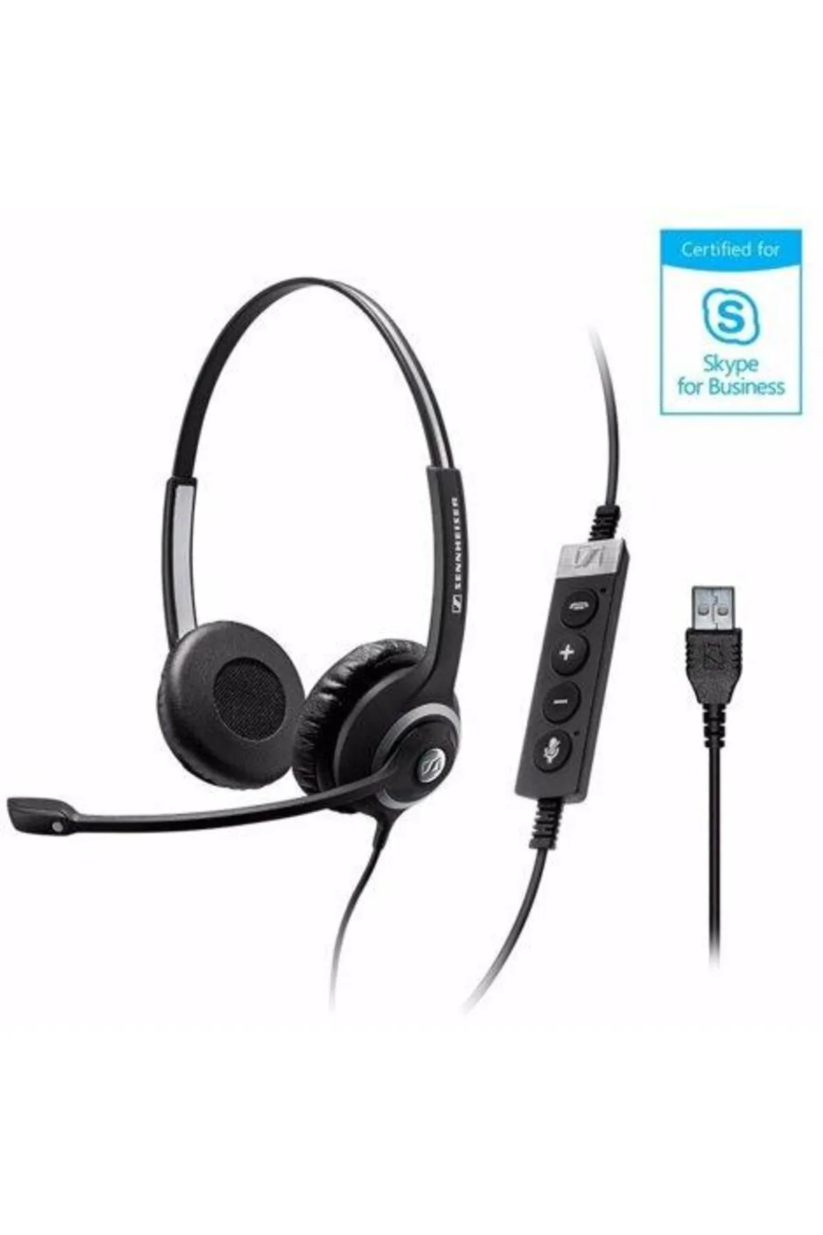 Sennheiser Sc 260 Usb Ms Iı Duo Kulak Üstü Kulaklık