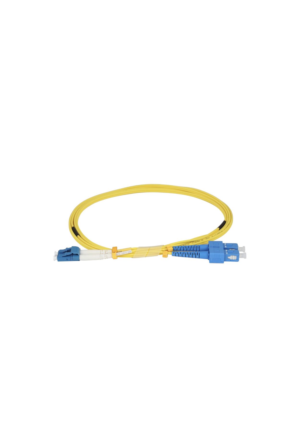 Fiber Sc - Lc Singlemode Doublex 2m Fiber Optik Patch Cord