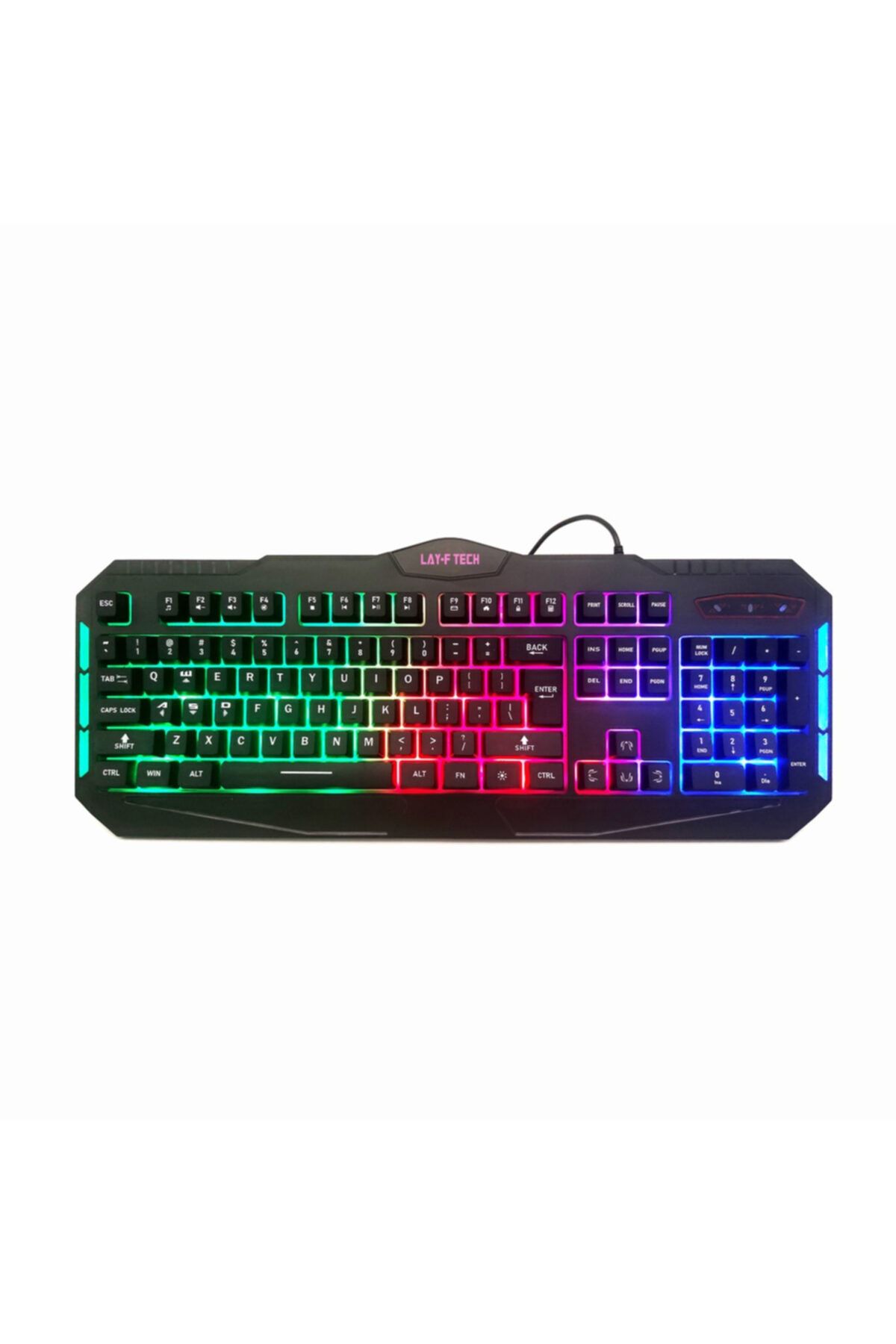 layftech Sc901 Oyuncu Klavye Rgb Gökkuşağı Gaming Klavye