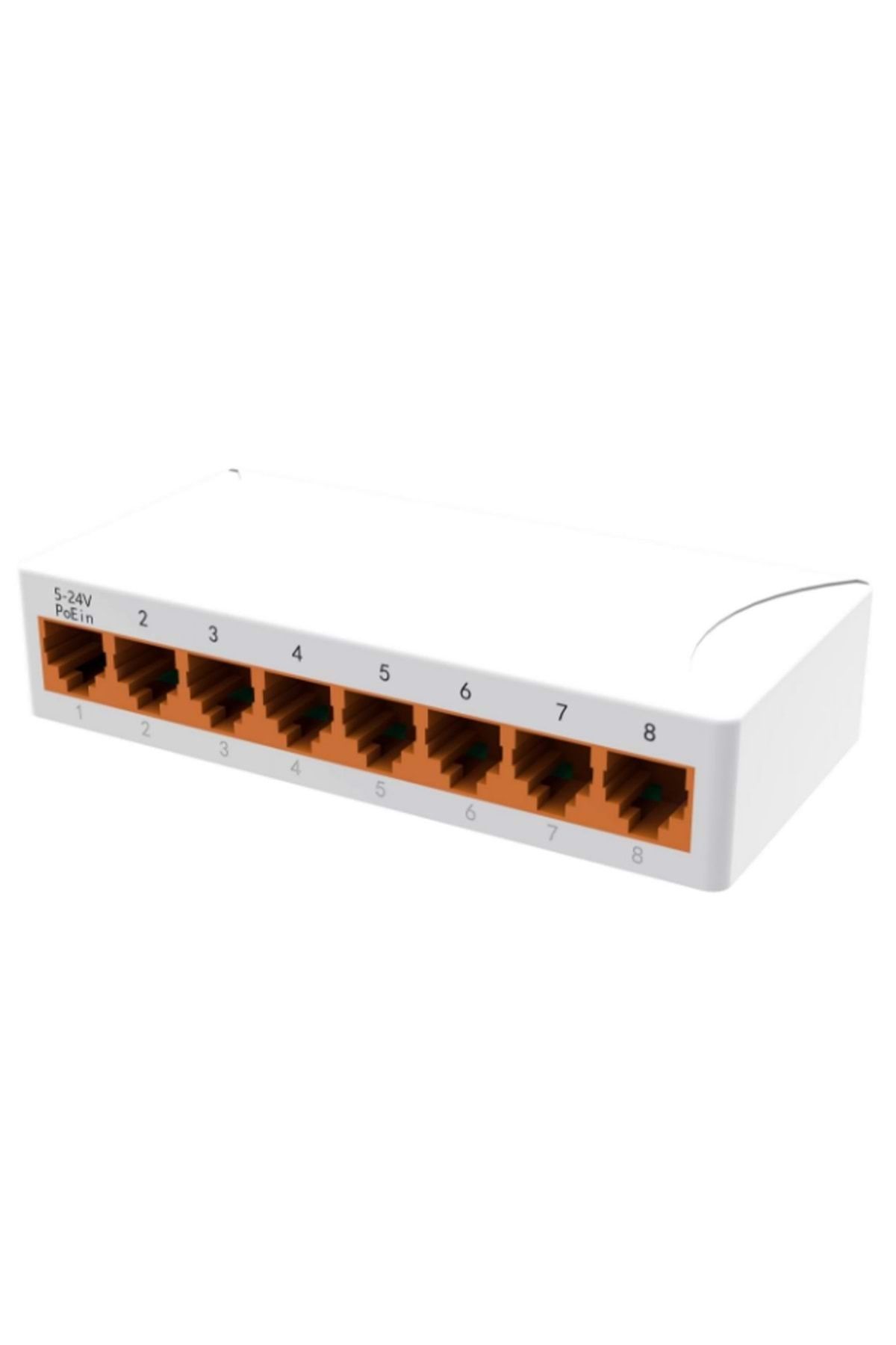 SECURITECH Sct-ff-b8a 8 Port 10/100 Ethernet Swıtch (A7) (E22)