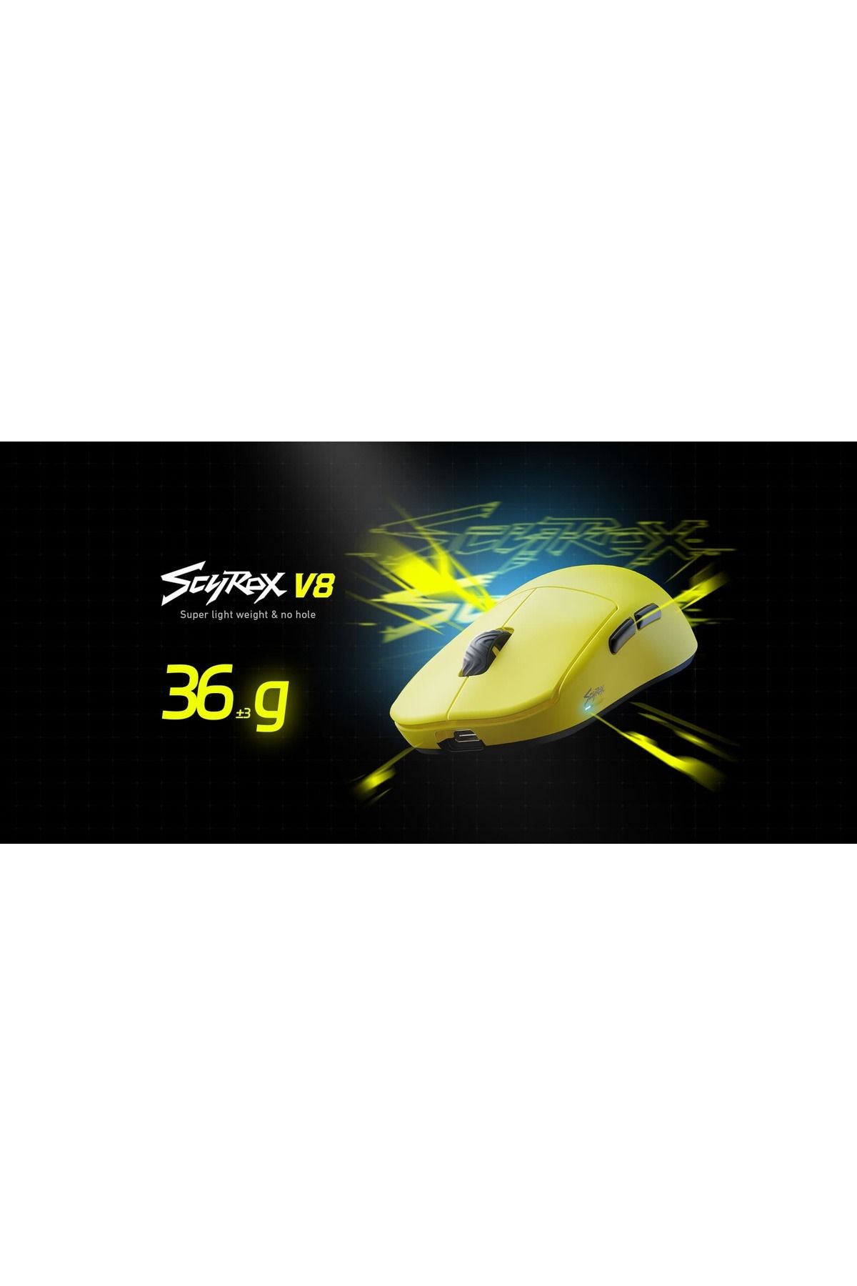 Meyer Gaming Scyrox V8 8000 Hz Kablosuz Oyuncu Mouse PAW3950 (Dongle )