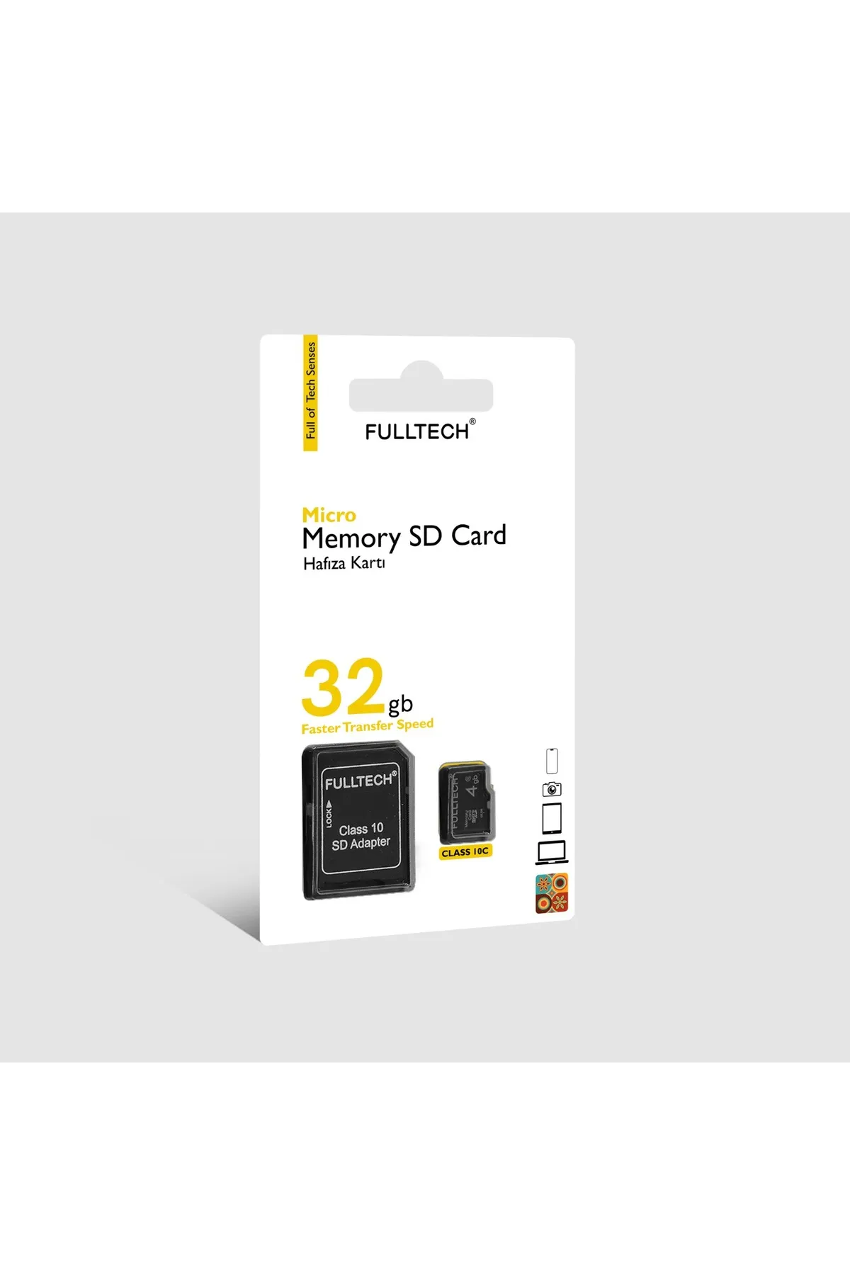 Sarftech SD Card Yüksek Kapasiteli Veri Depolama SD Kart Kamera/ PC / TV / Telefon Uyumlu Hafıza Kartı