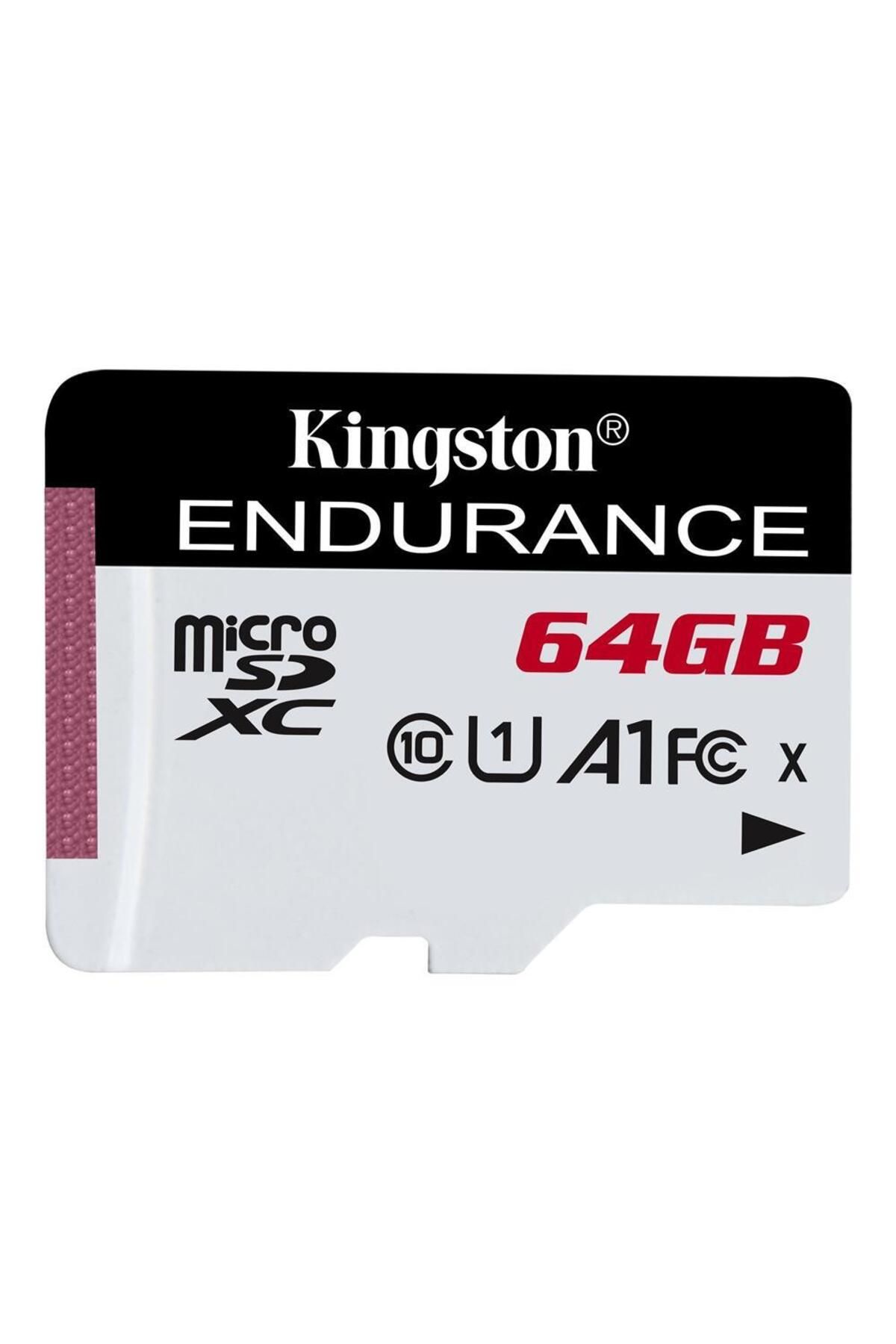 Kingston Sdce-64gb 64gb Microsdxc Endurance 95r-30w C10 A1 Uhs-ı Card Only Hafıza Kartı