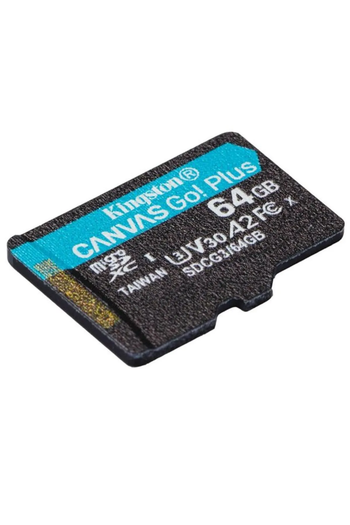 Kingston SDCG3/64GB 64GB microSDXC Canvas Go Plus 170R A2 U3 V30 Card + ADP