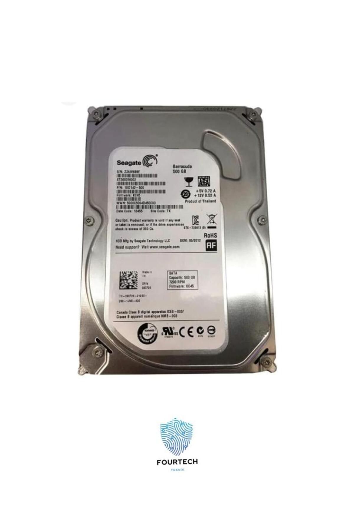 fourtech Seagate 500 GB Harddisk Barracuda