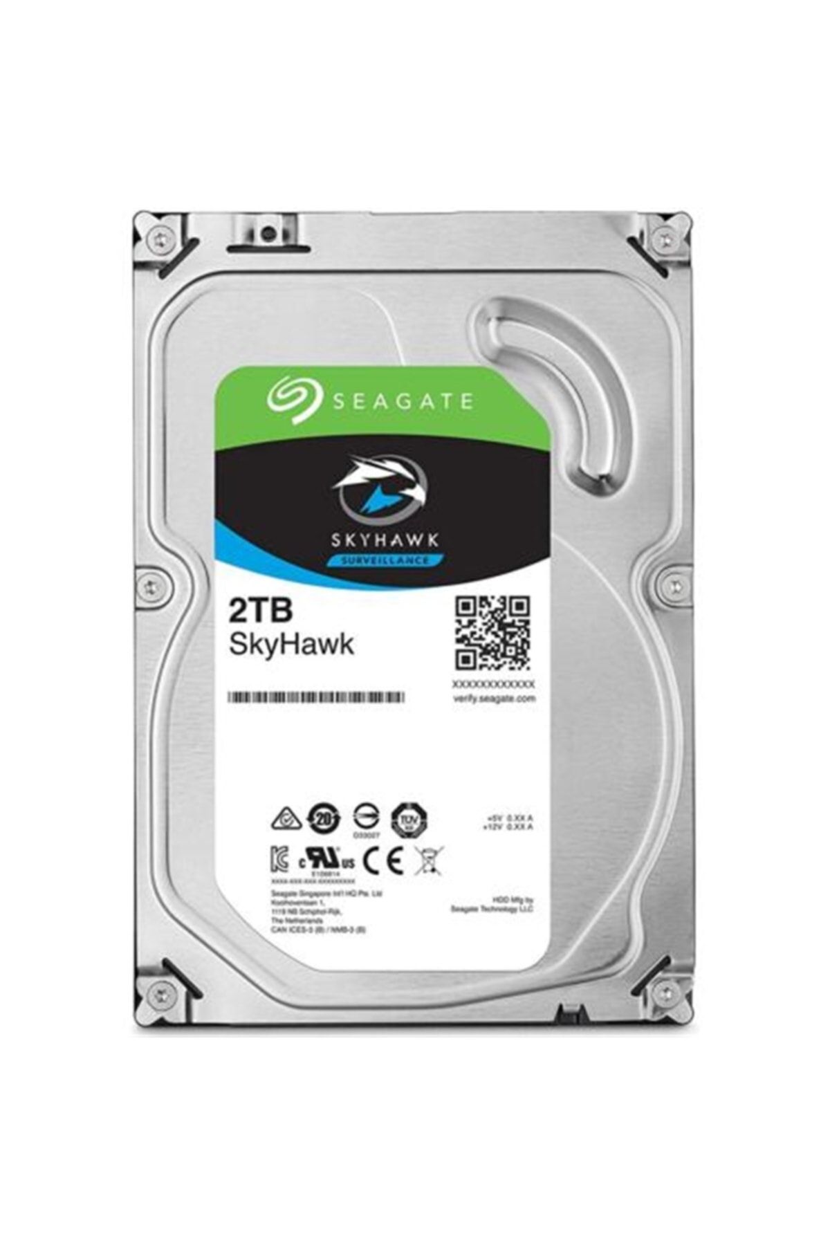 Hızlı Stok Seagate Skyhawk 3,5 2tb 256m 5900rpm St2000vx015