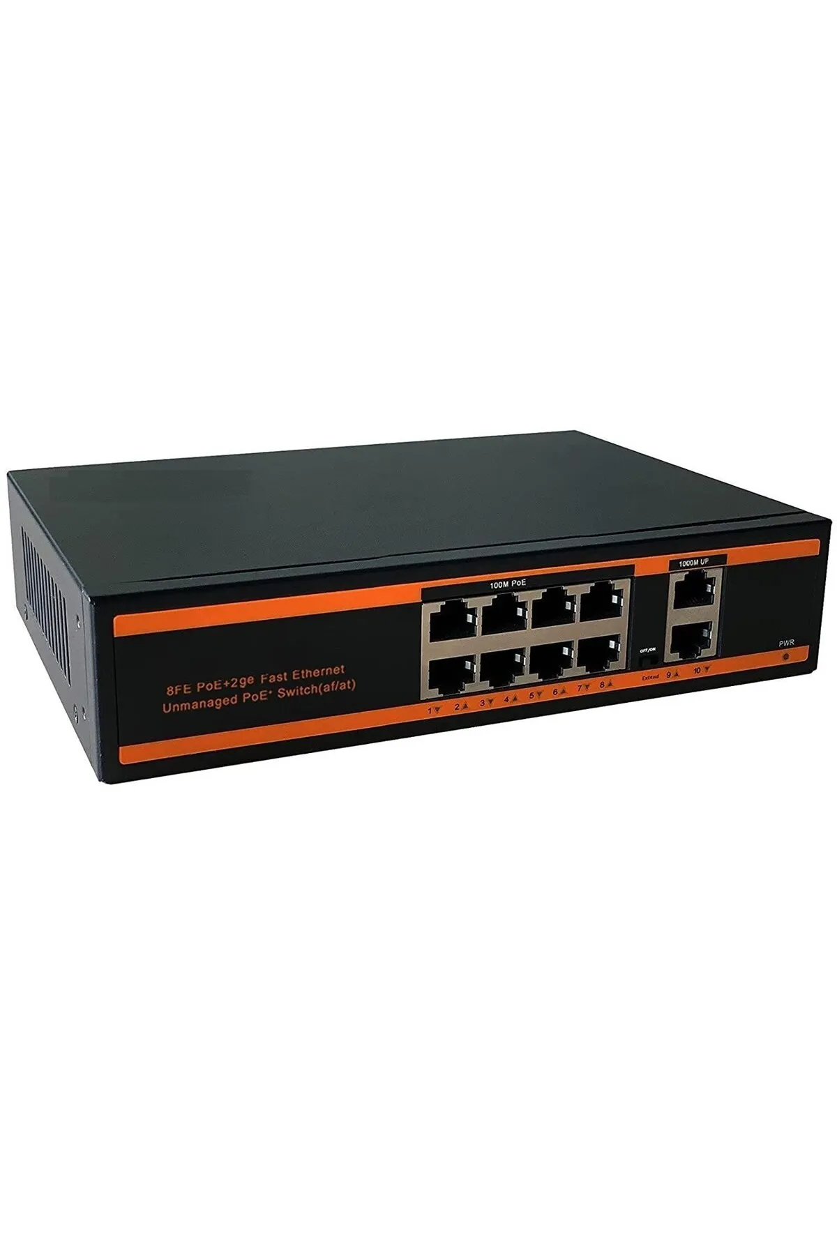 Sensei Senseı Poe-8022-150w 8x10/100 2x Gıgabıt Uplınk 150w 250mt Poe Swıtch