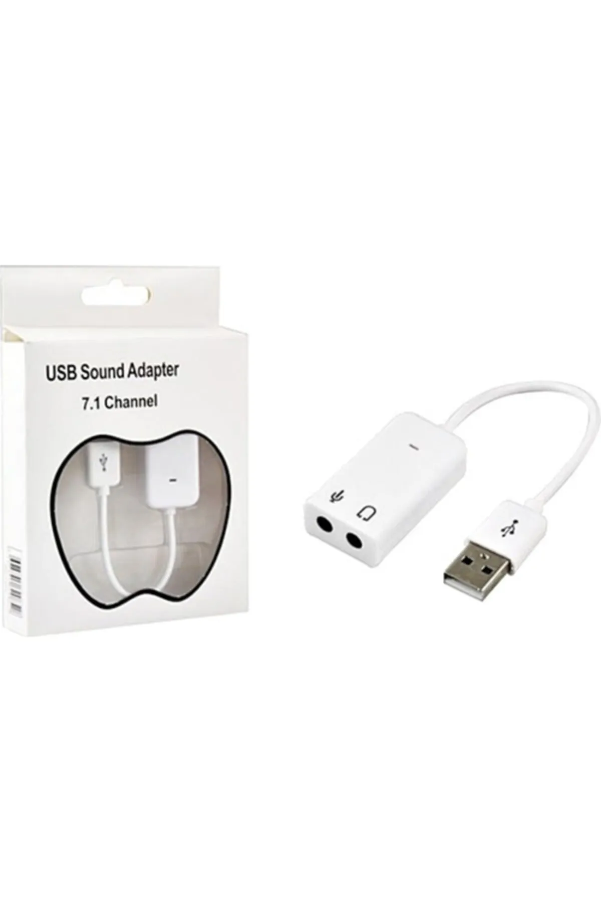 Genel Markalar Ses Çevirici Aparat Kablolu Usb Ses Kartı Hhm Usb To 7.1