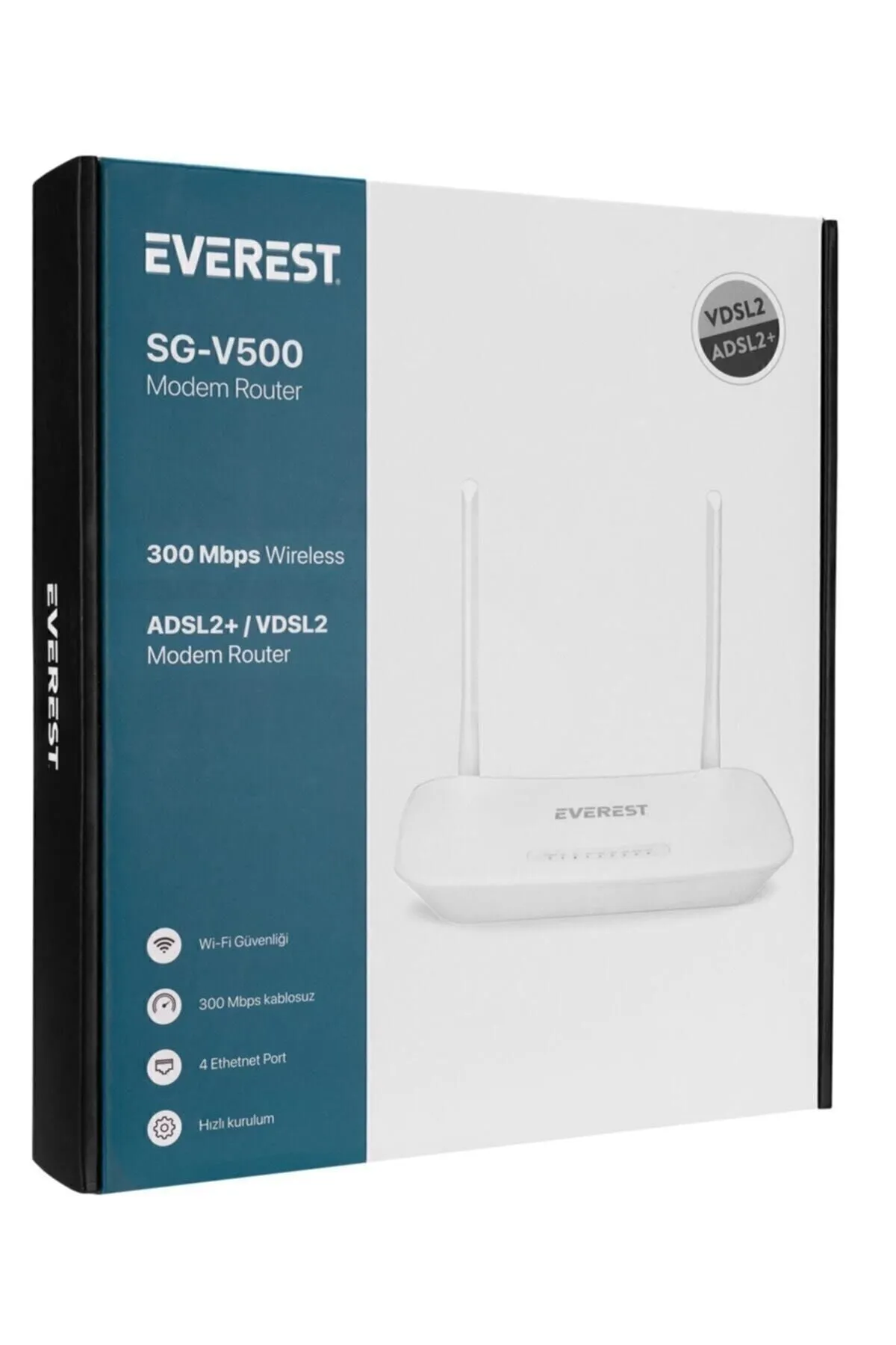 Everest Sg-v500 2.4ghz 300mbps Kablosuz Vdsl/adsl2+ Modem Router