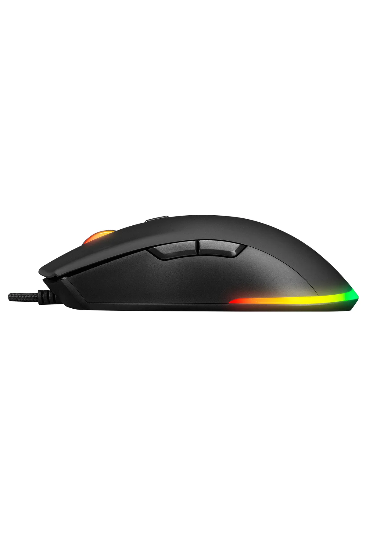 Everest SGM-L1 LUMOS Siyah 6400dpi RGB Ledli Makrolu Gaming Oyuncu Mouse