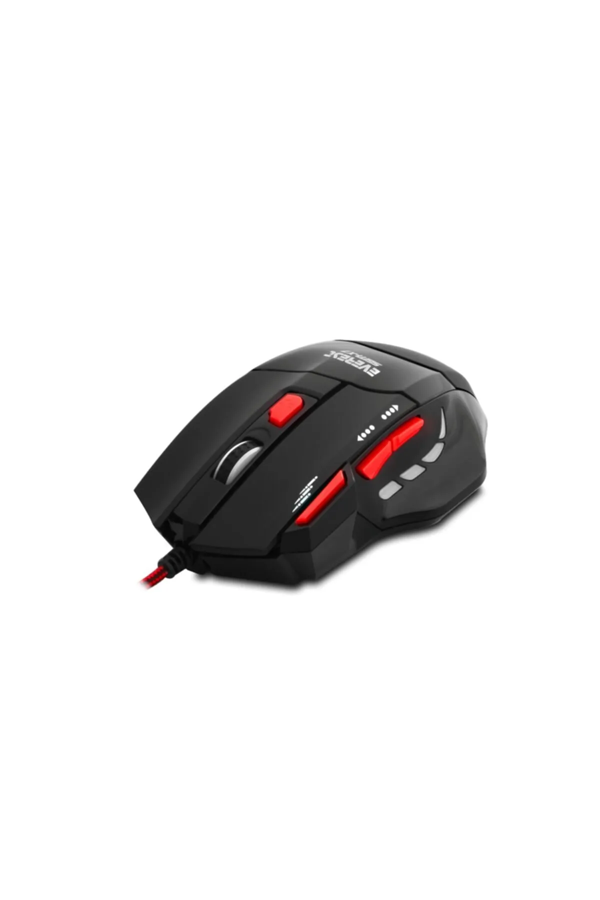 Everest Sgm-x7 Usb Siyah Makrolu 7200dpi Oyuncu Mouse Gaming Mouse Pad