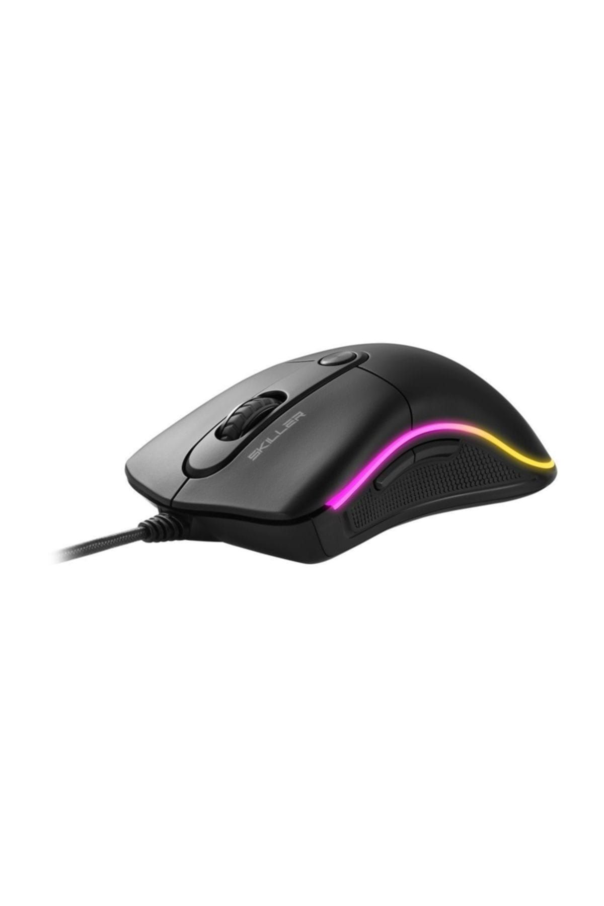 SHARKOON SGM2 RGB Ledli Kablolu Gaming Mouse SKILLER-SGM2